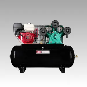 13 HP 60 Gallons Single Stage Horizontal Gas Industrial Air Compressor