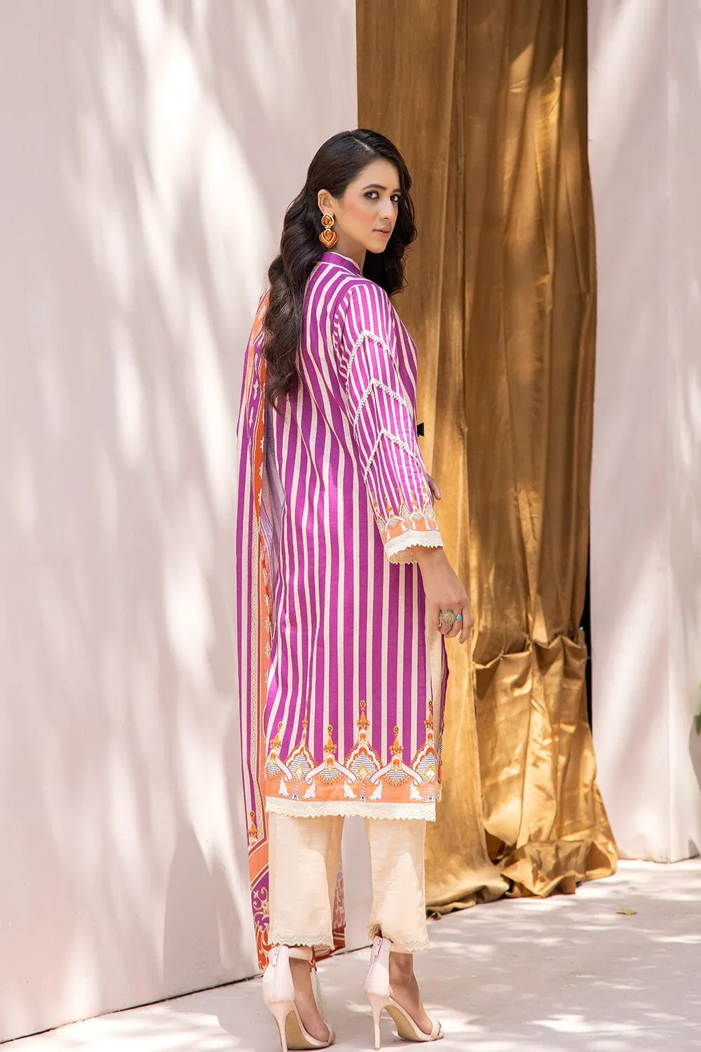 3PC Unstitched Khaddar Suit KKH-2210