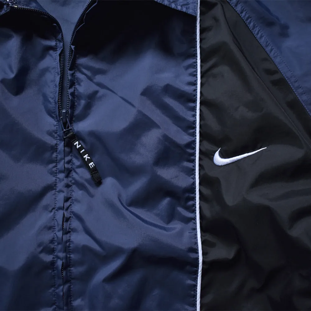 90's　NIKE/ナイキ 衿付き ナイロンジャケット コーチジャケット　221018