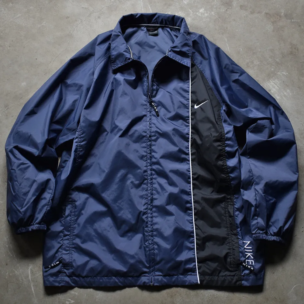 90's　NIKE/ナイキ 衿付き ナイロンジャケット コーチジャケット　221018