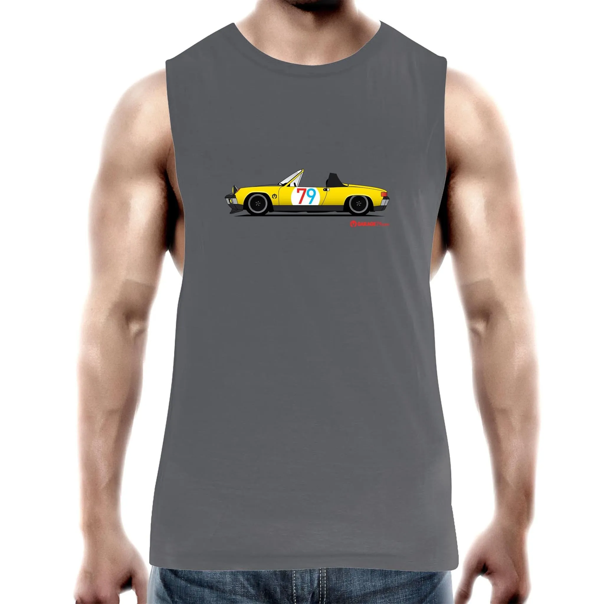 914 Porsche Mens Barnard Tank Top Tee