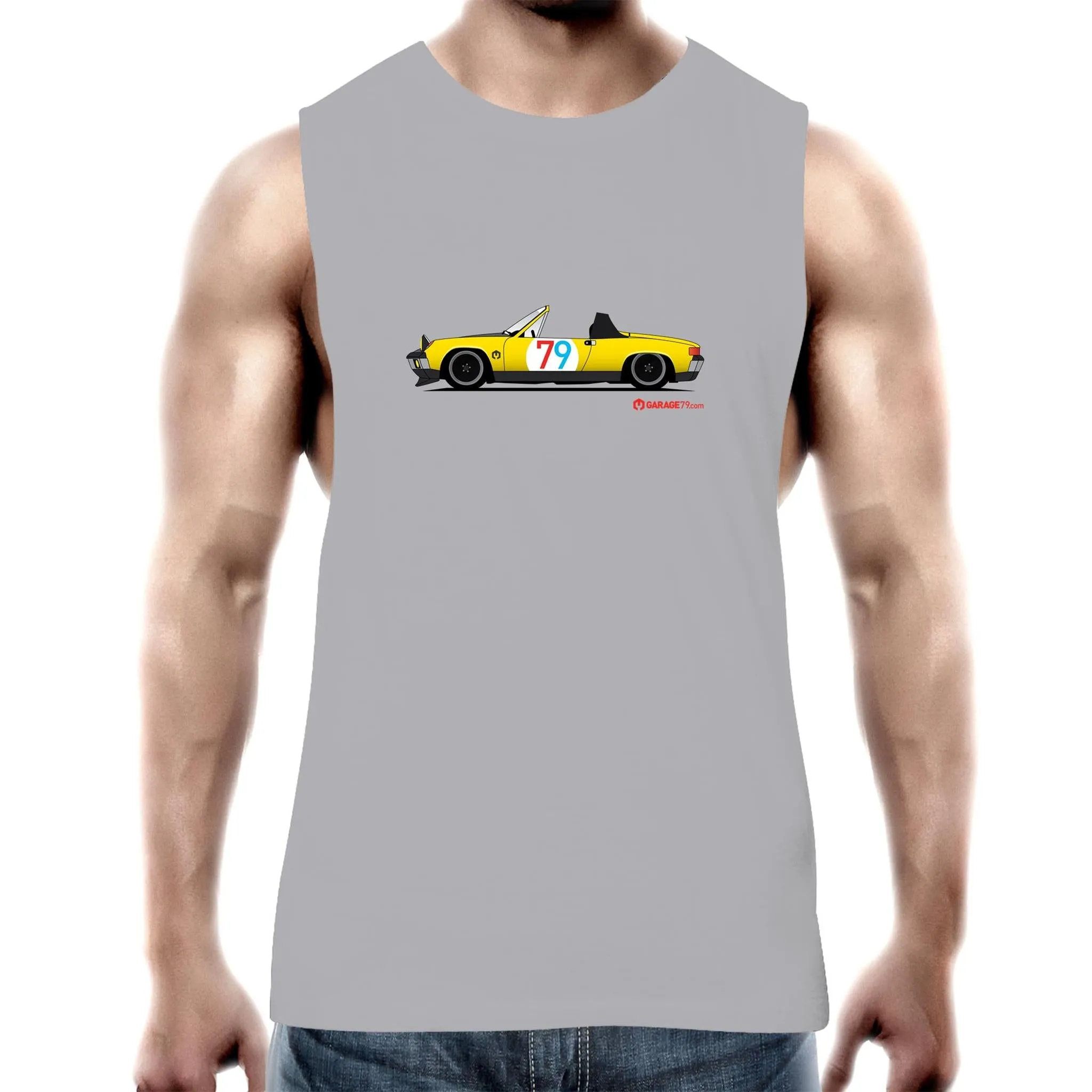 914 Porsche Mens Barnard Tank Top Tee