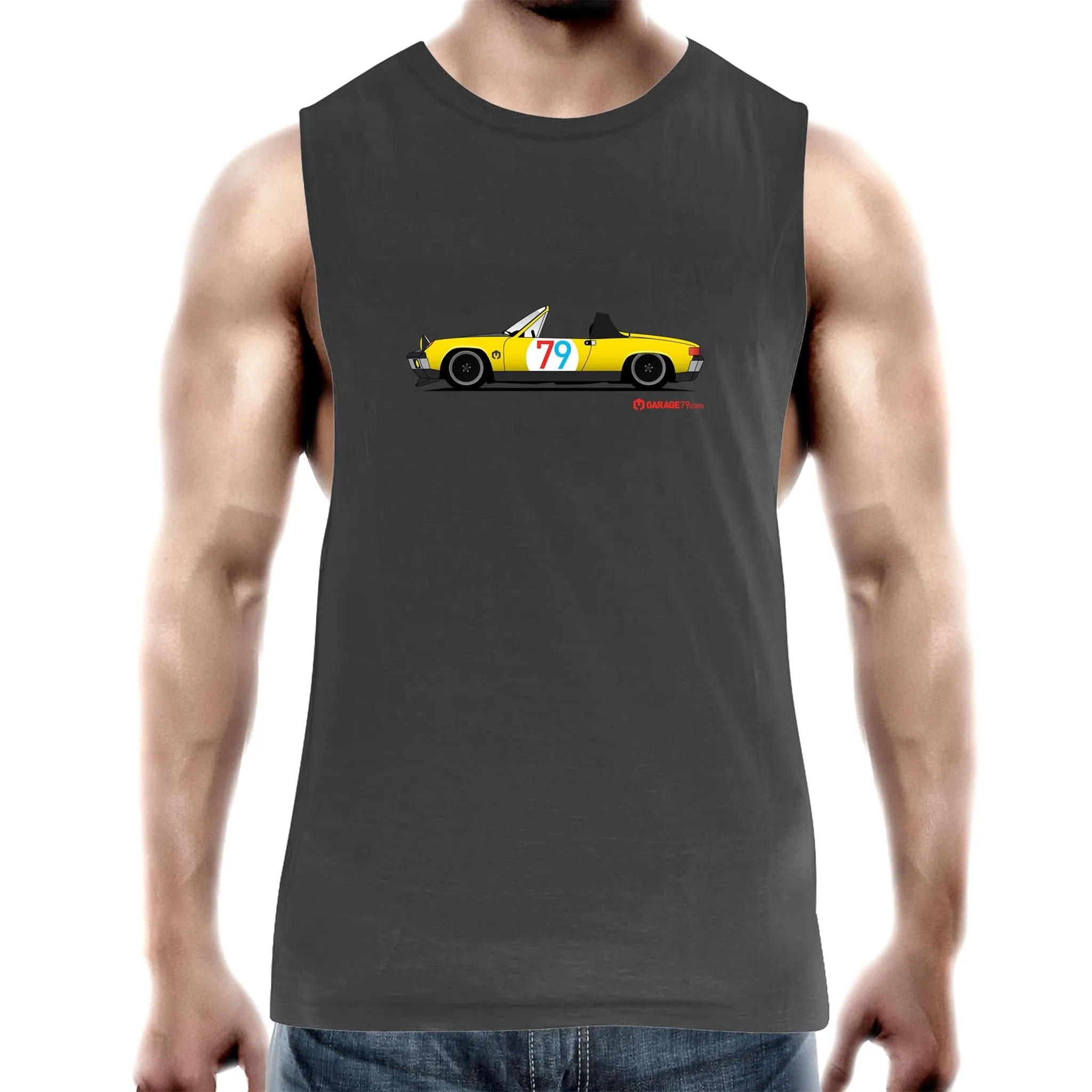 914 Porsche Mens Barnard Tank Top Tee