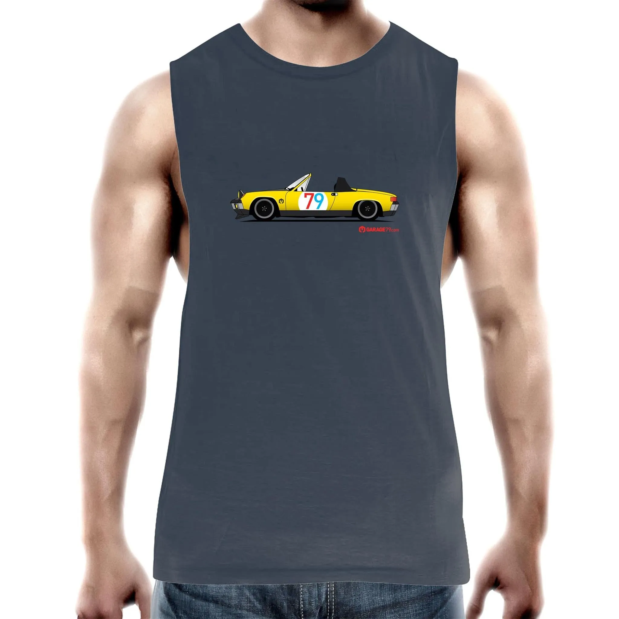 914 Porsche Mens Barnard Tank Top Tee