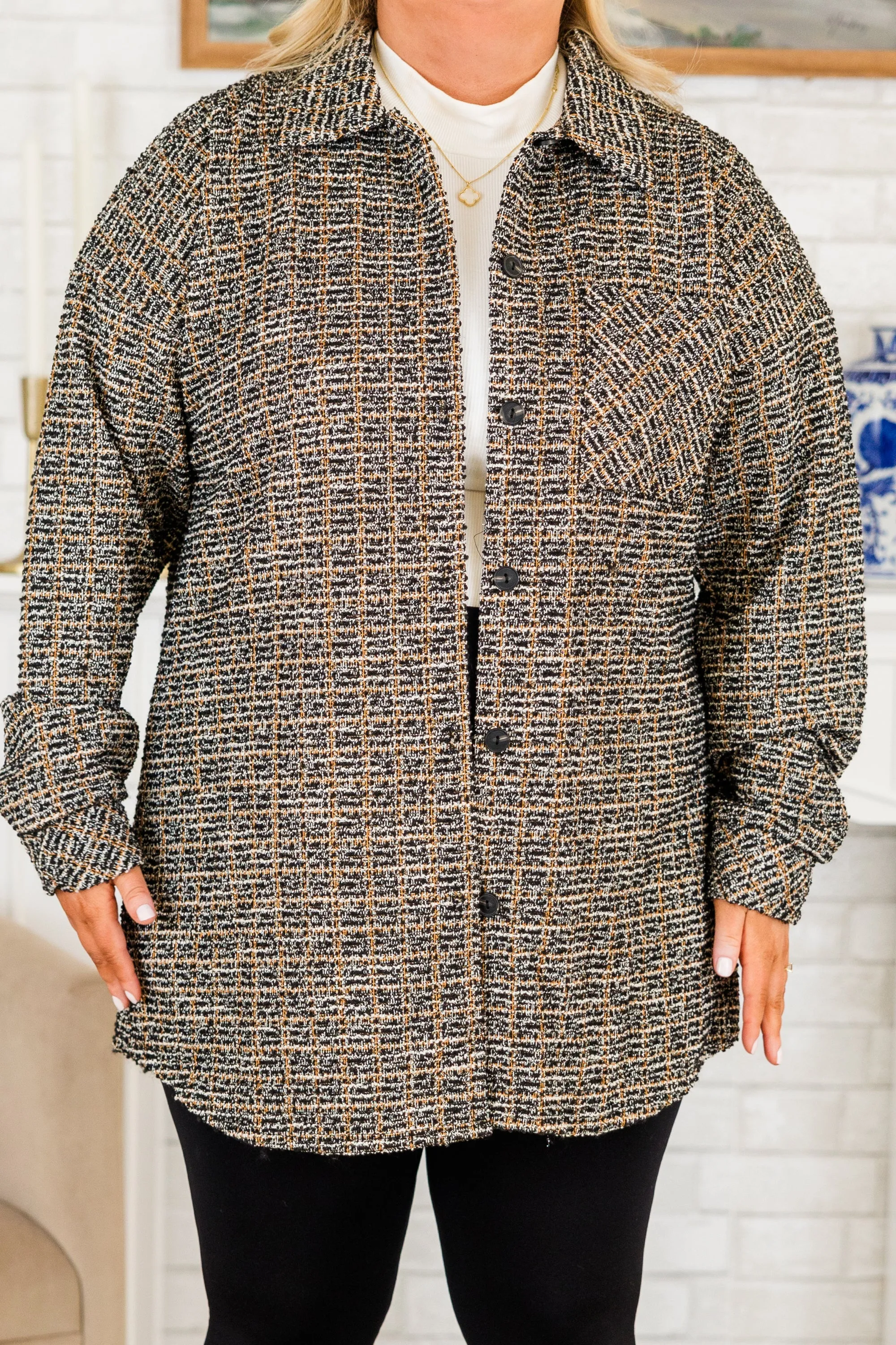 A Frosty Morning Coat, Black