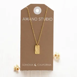 Amano Studio - Flower Medallion Necklace
