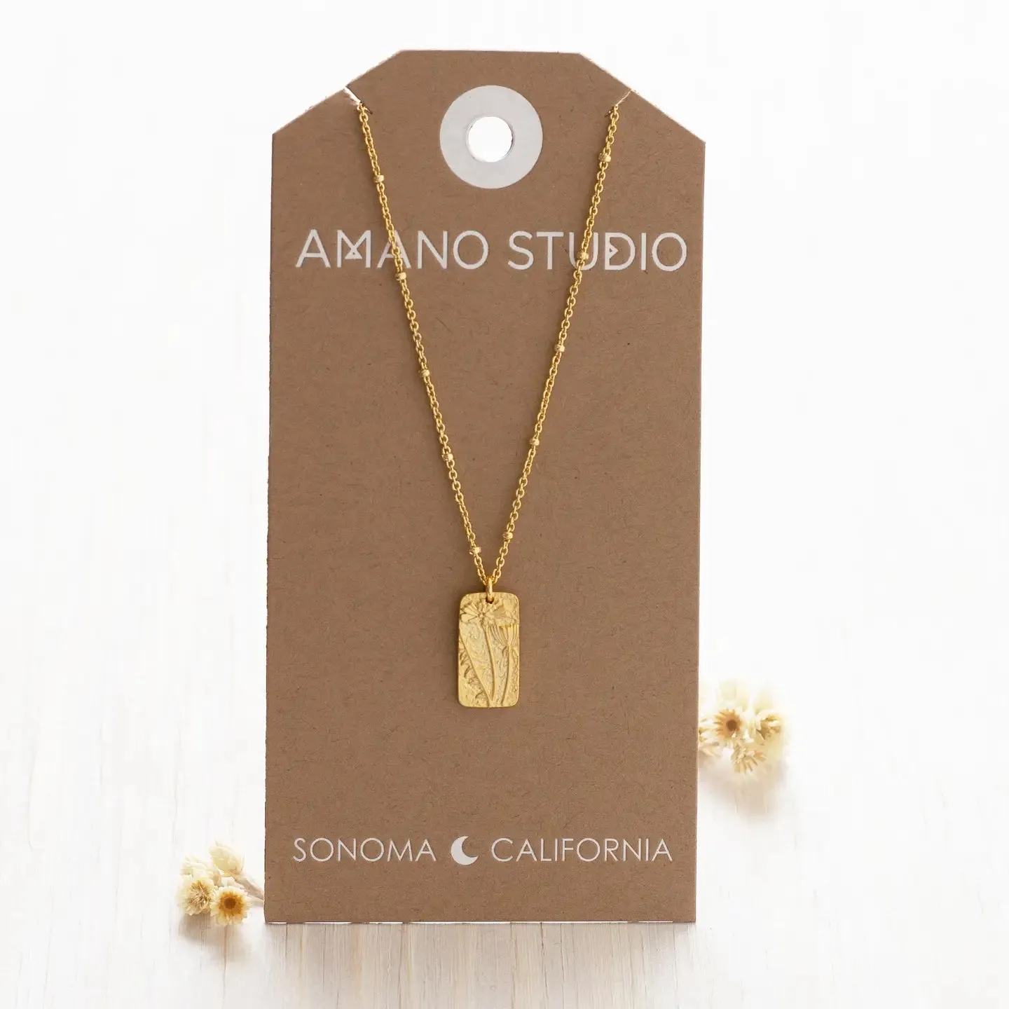 Amano Studio - Flower Medallion Necklace
