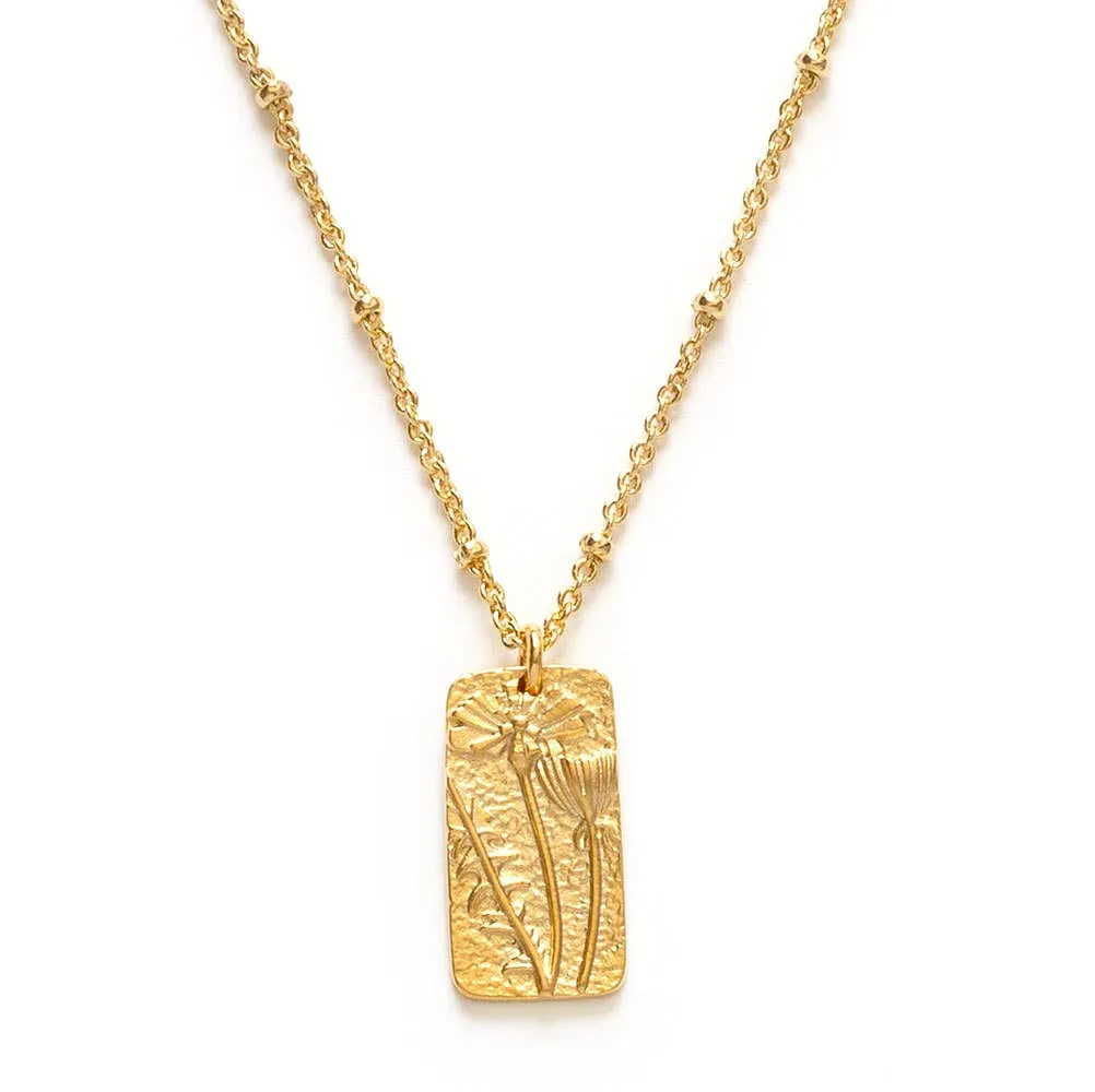 Amano Studio - Flower Medallion Necklace