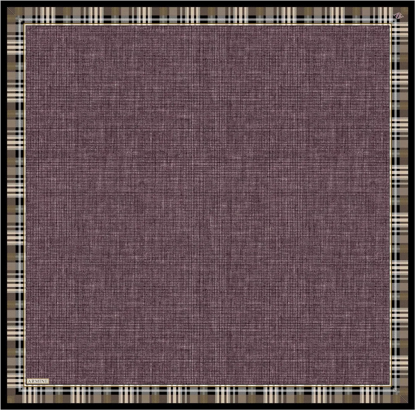 Armine Autumn Silk Twill Scarf No. 1
