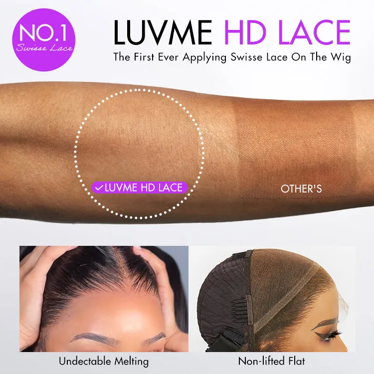 Ash Blonde Layered Bob Human Hair Wig Glueless Minimalist HD Lace Short Blonde Wig Pre-Cut Lace - US ONLY
