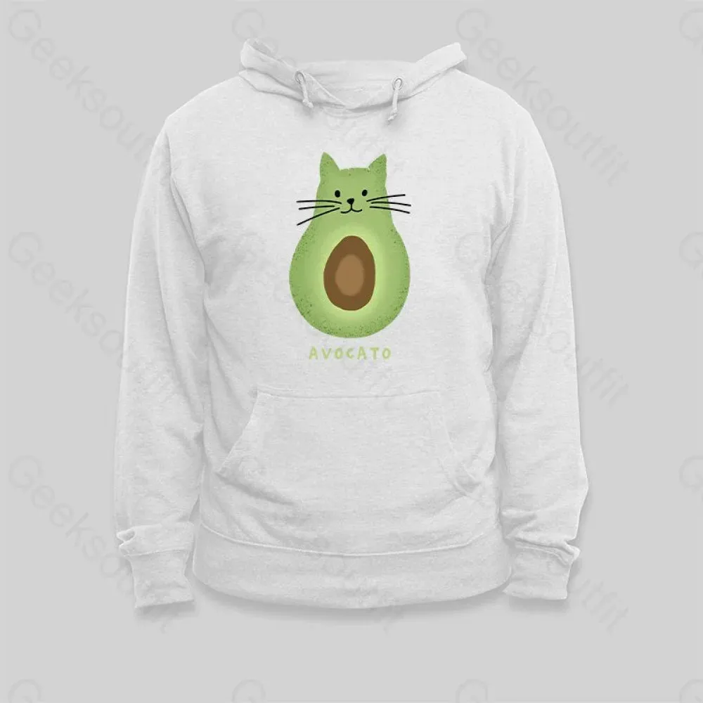 Avocato Cat Avocado Pun Hoodie