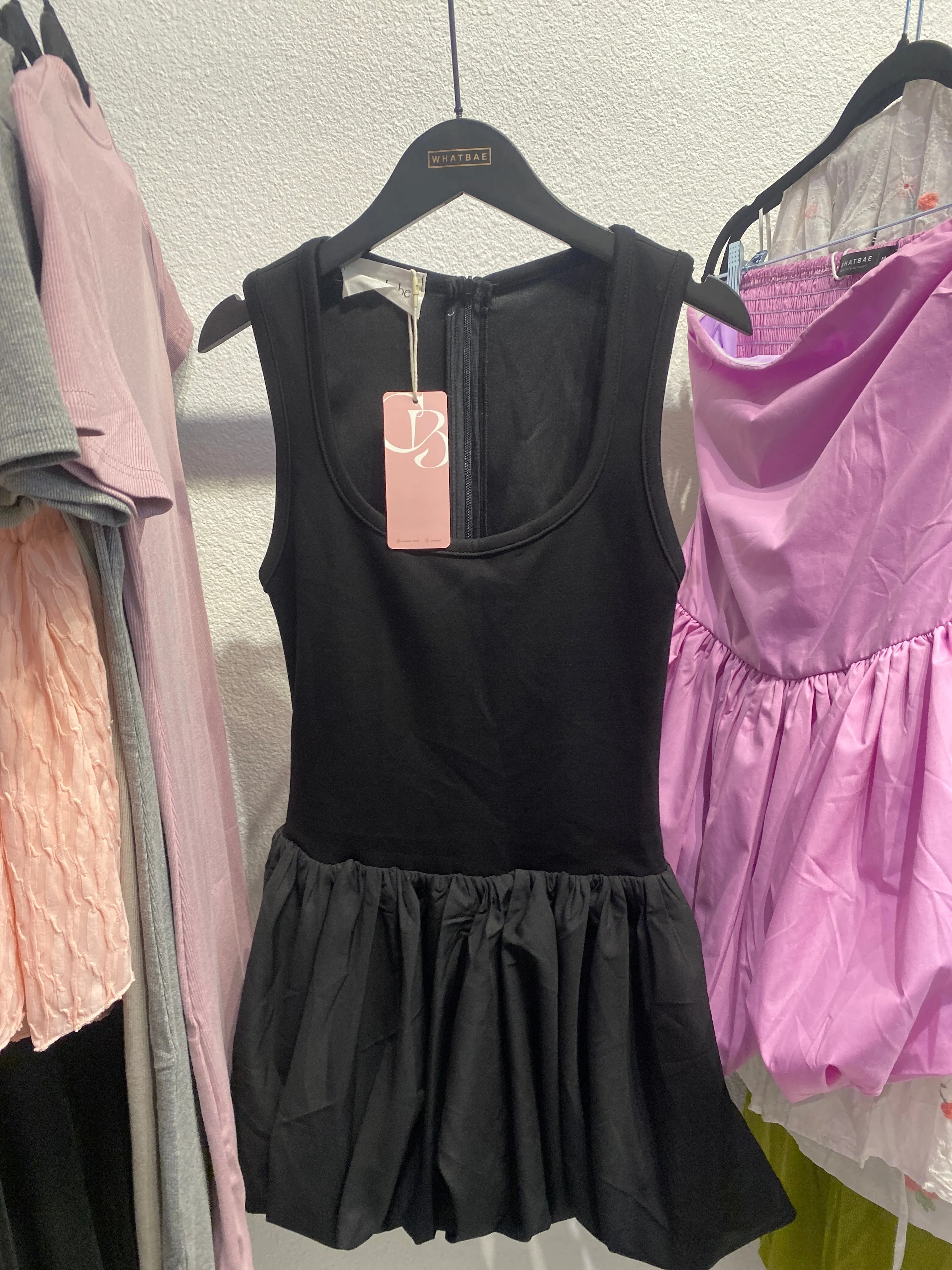 Babydoll mini dress