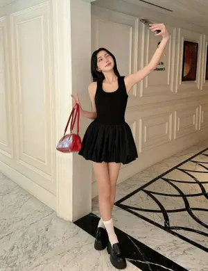 Babydoll mini dress