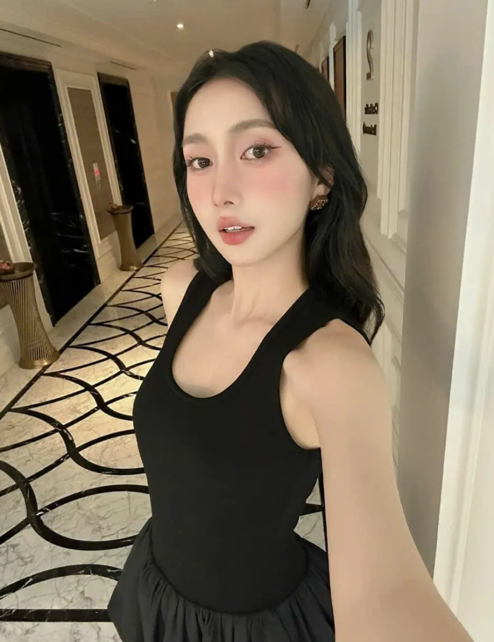 Babydoll mini dress