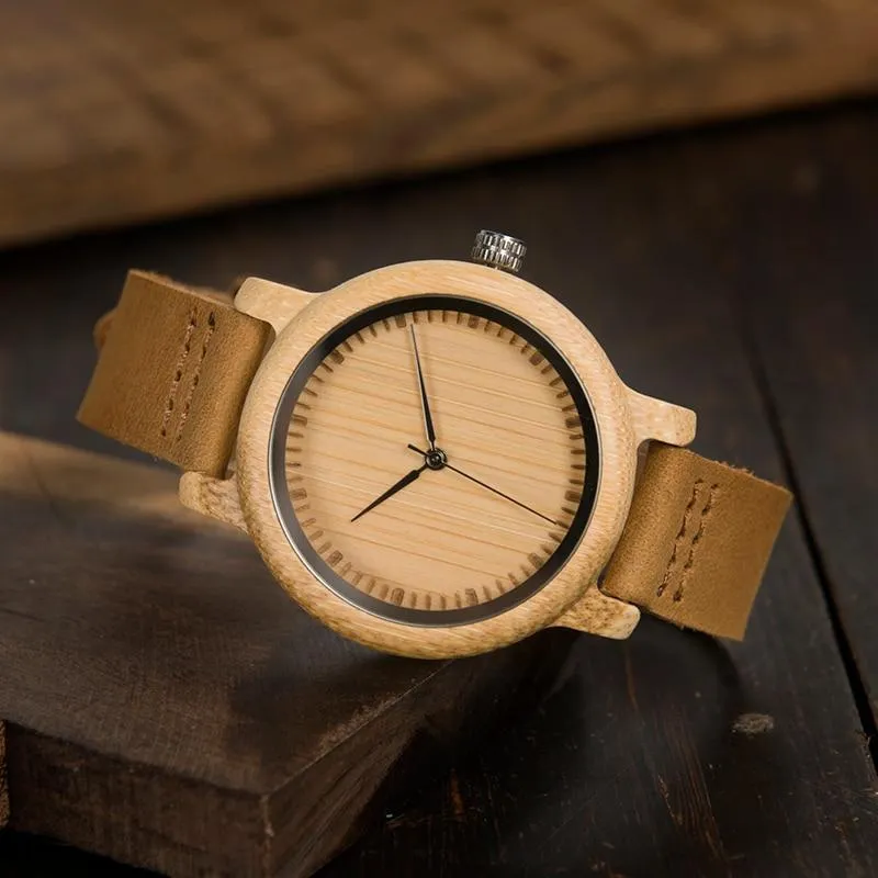 BBWood™ Couple's Matching Wooden Bamboo Genuine Wrist Wood Watch - Men/Women