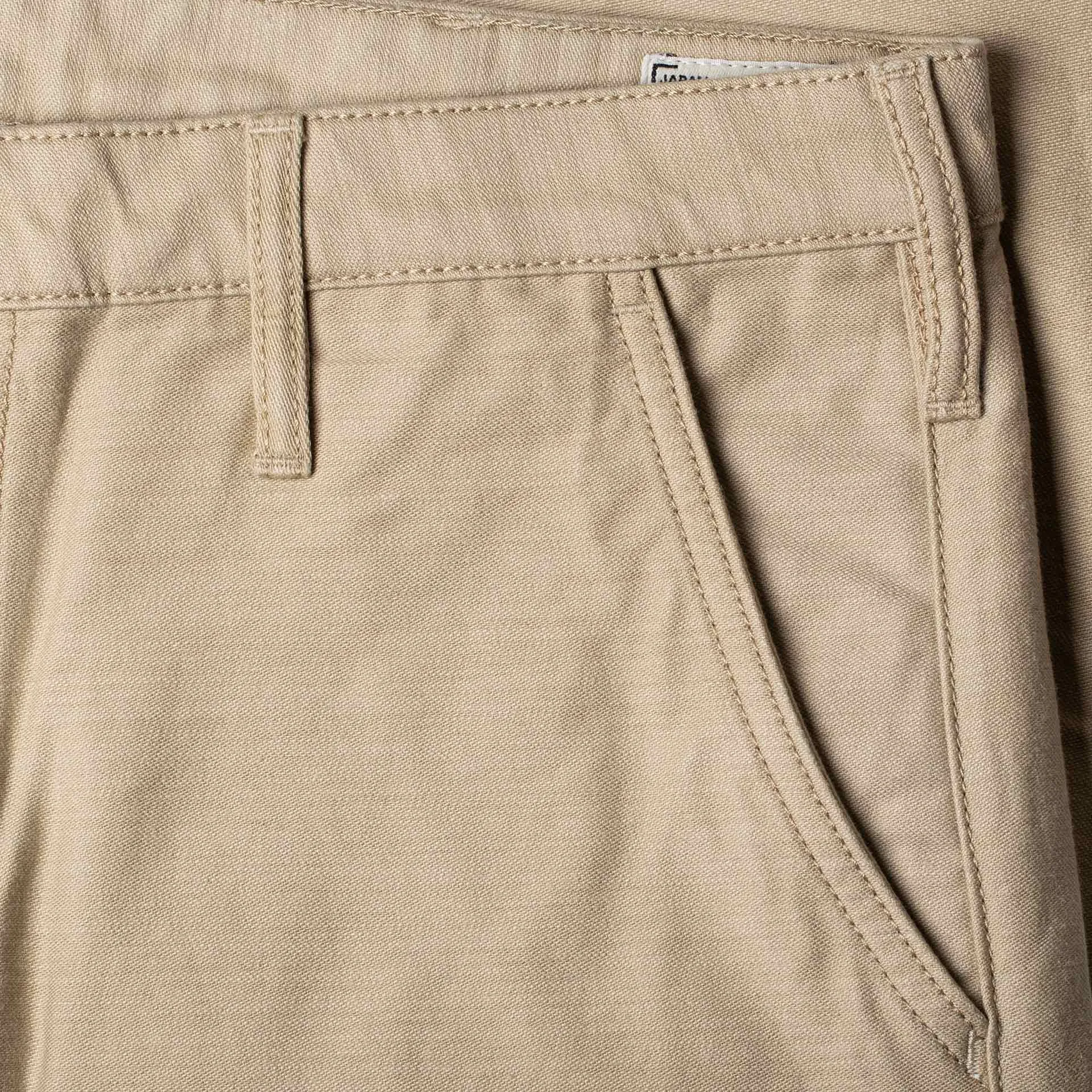BC-03 STRAIGHT CHINO 10 oz. sand military twill [CORE]