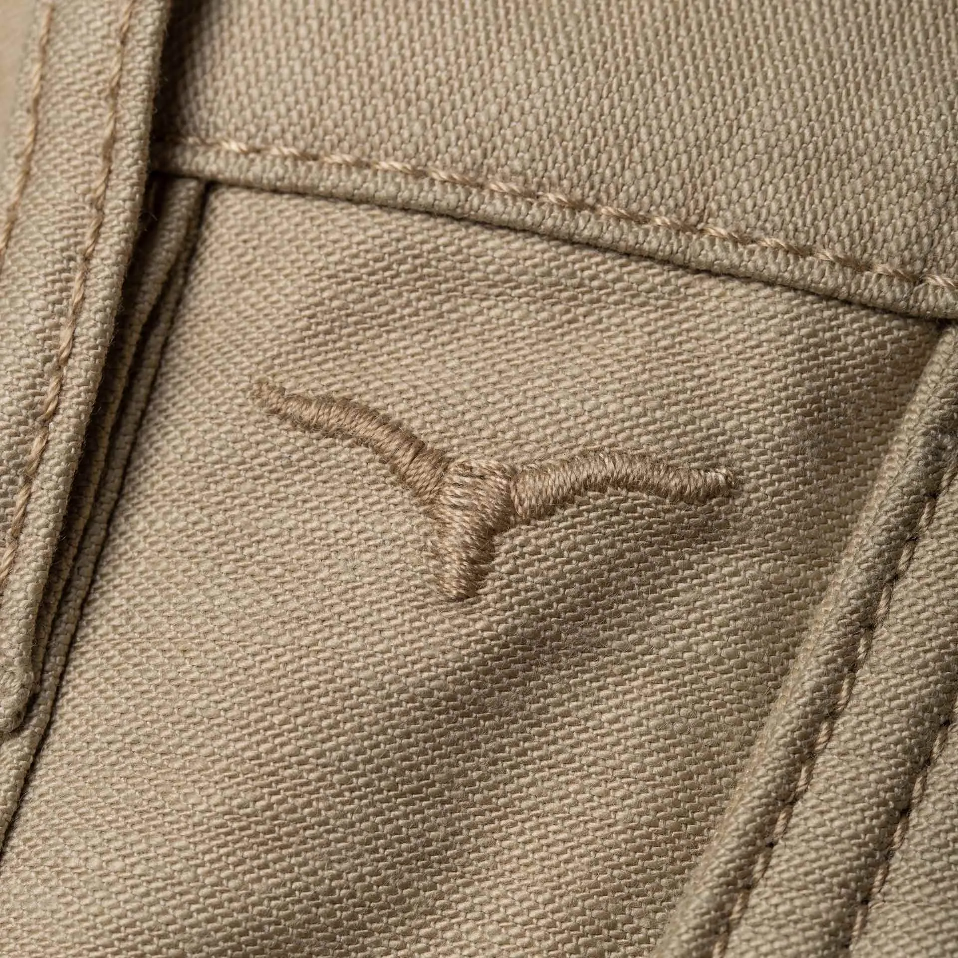 BC-03 STRAIGHT CHINO 10 oz. sand military twill [CORE]