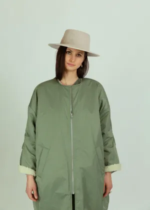 Bellerose Eucalyptus Reversible Hug Coat