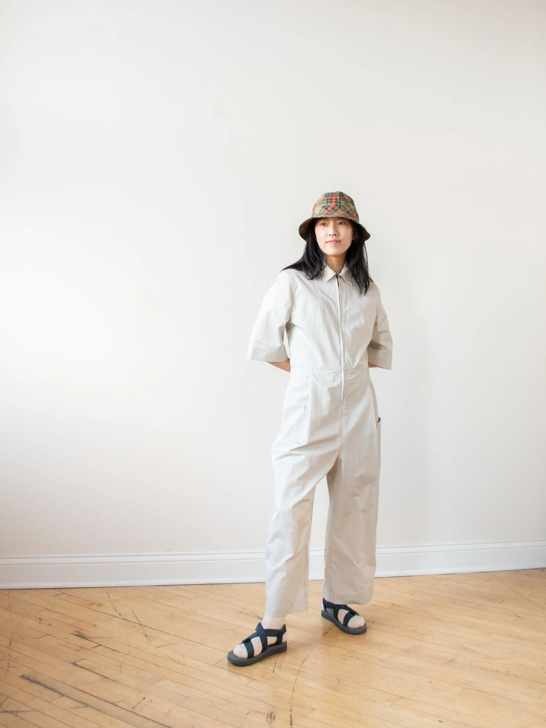 Berte Utility Jumpsuit - Ash