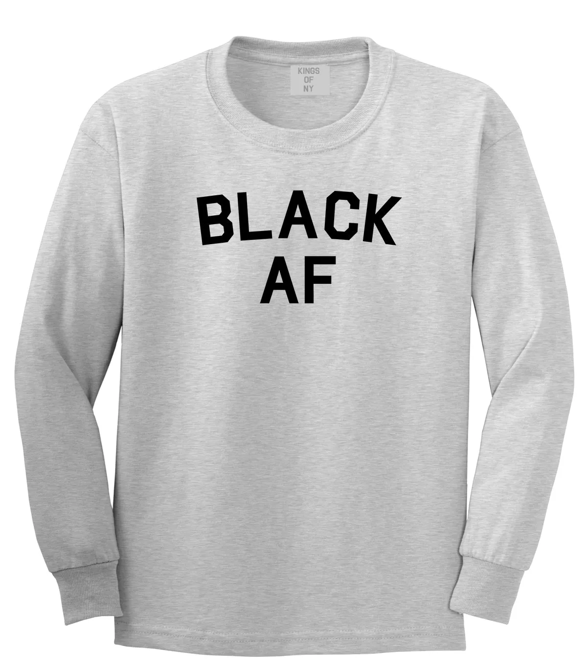 Black AF Mens Long Sleeve T-Shirt