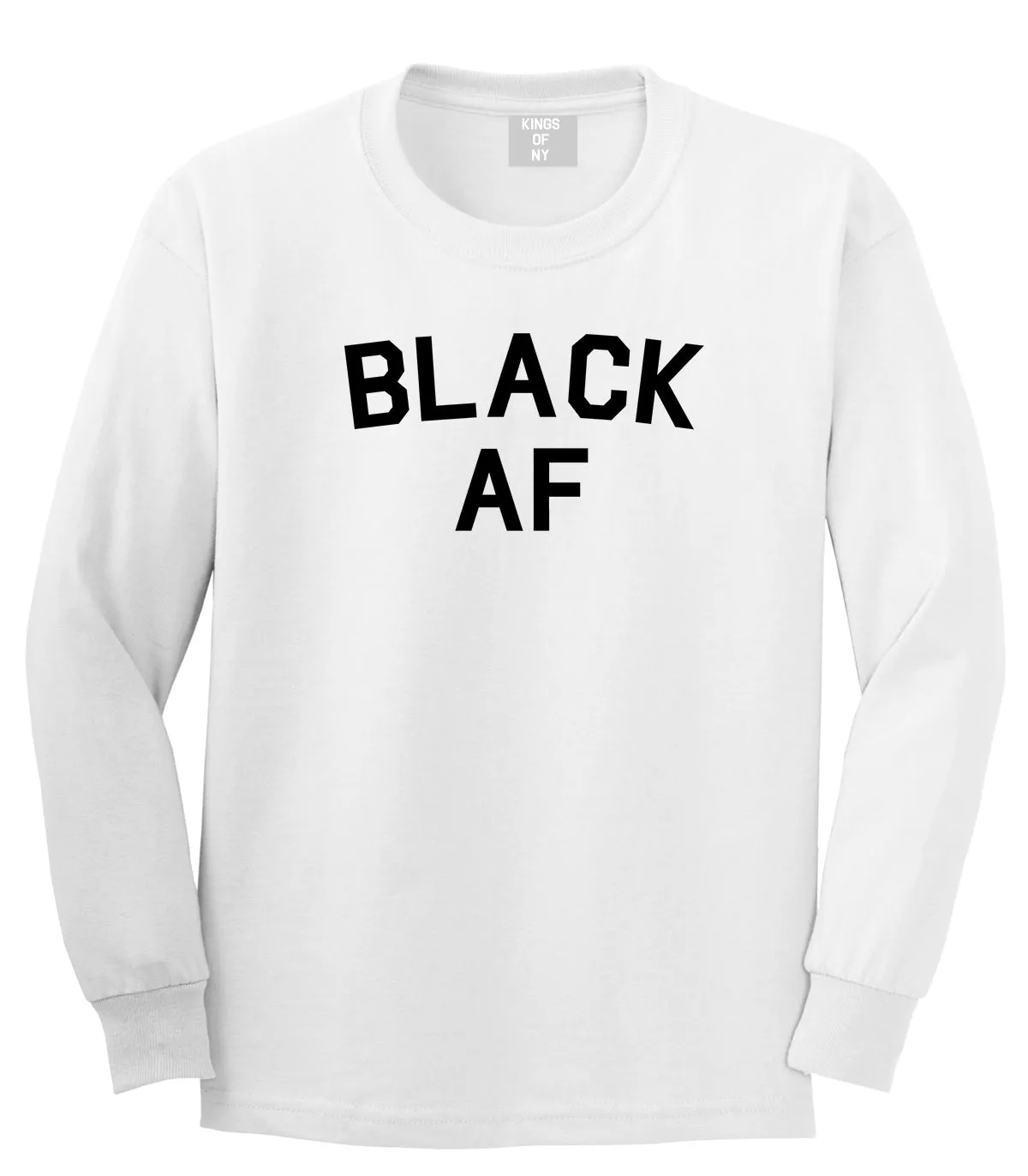 Black AF Mens Long Sleeve T-Shirt