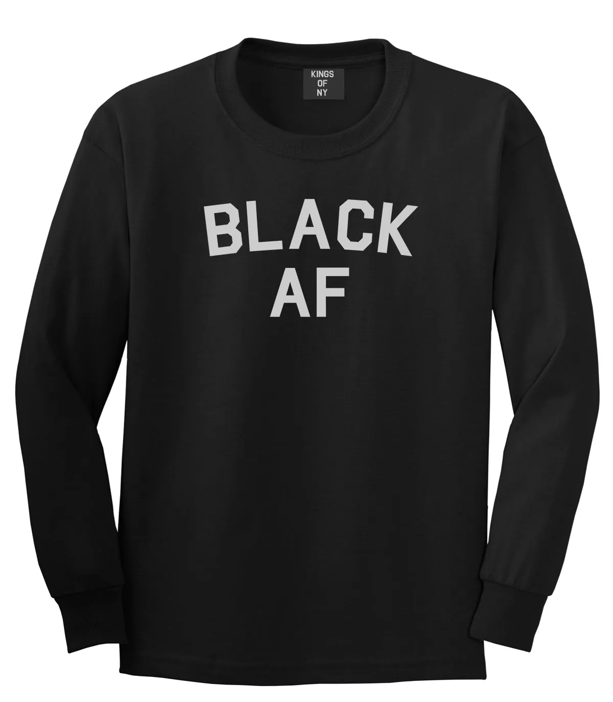 Black AF Mens Long Sleeve T-Shirt