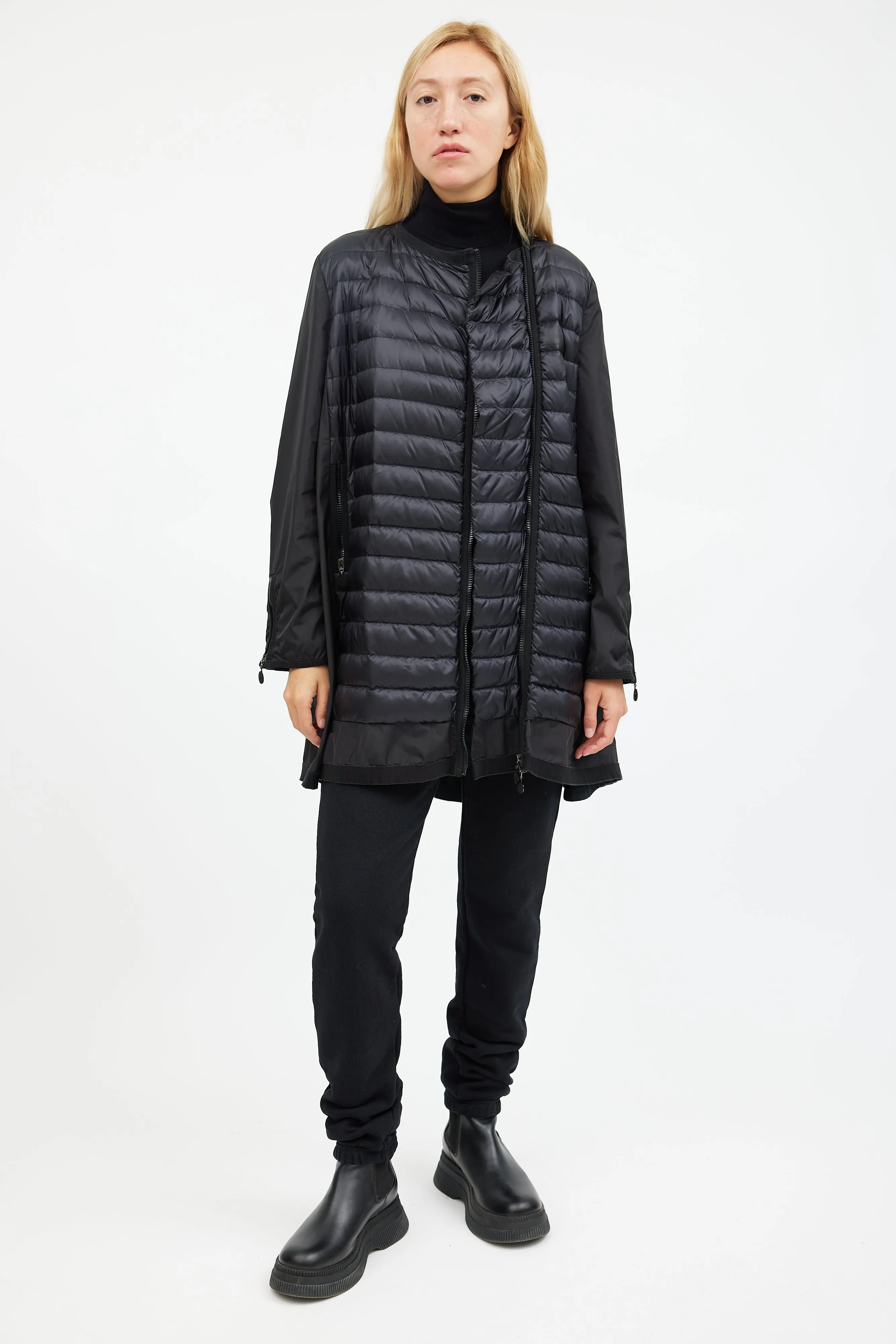 Black Arielle Down Coat