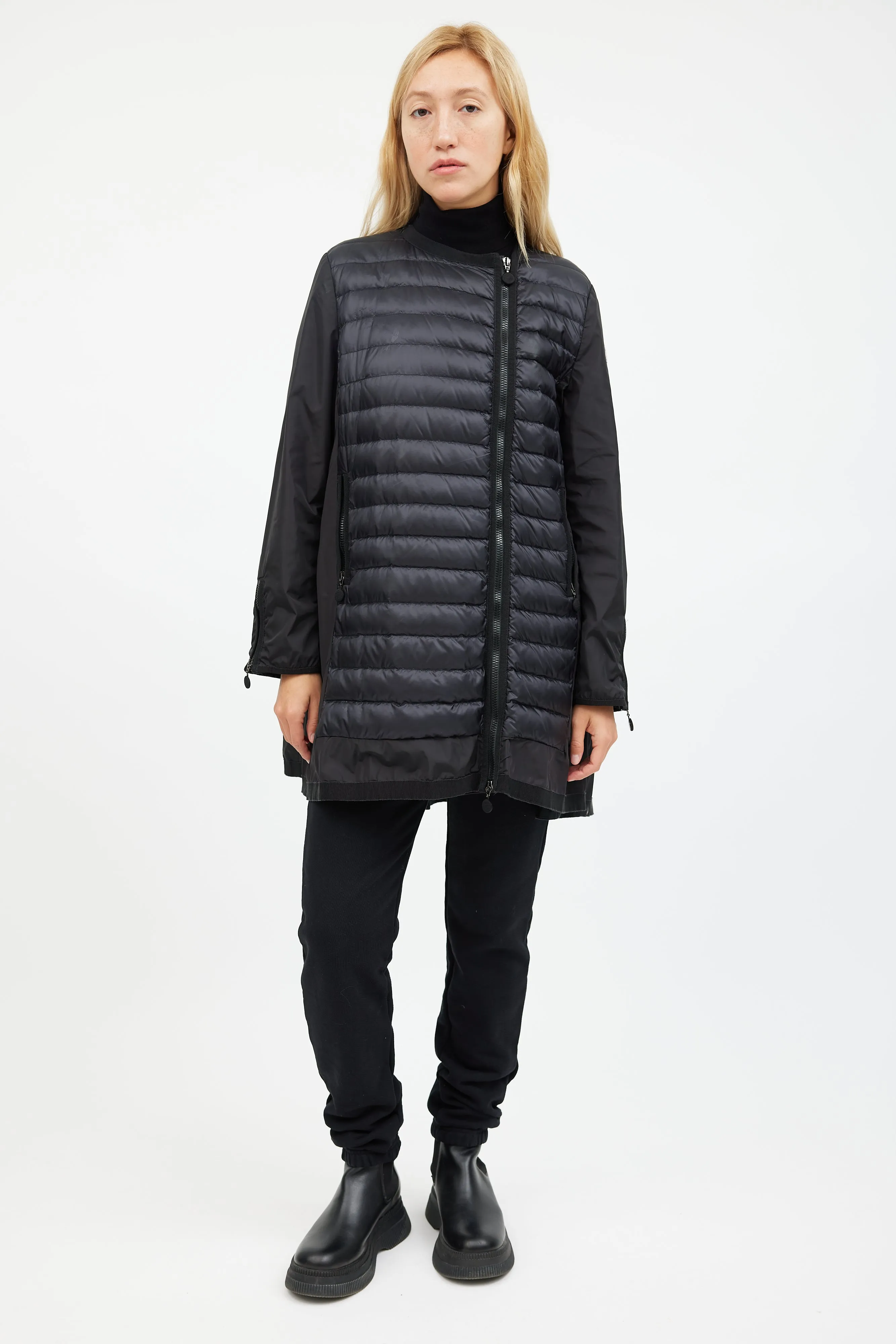 Black Arielle Down Coat
