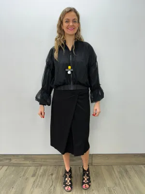 Black Vogue Rock Skirt