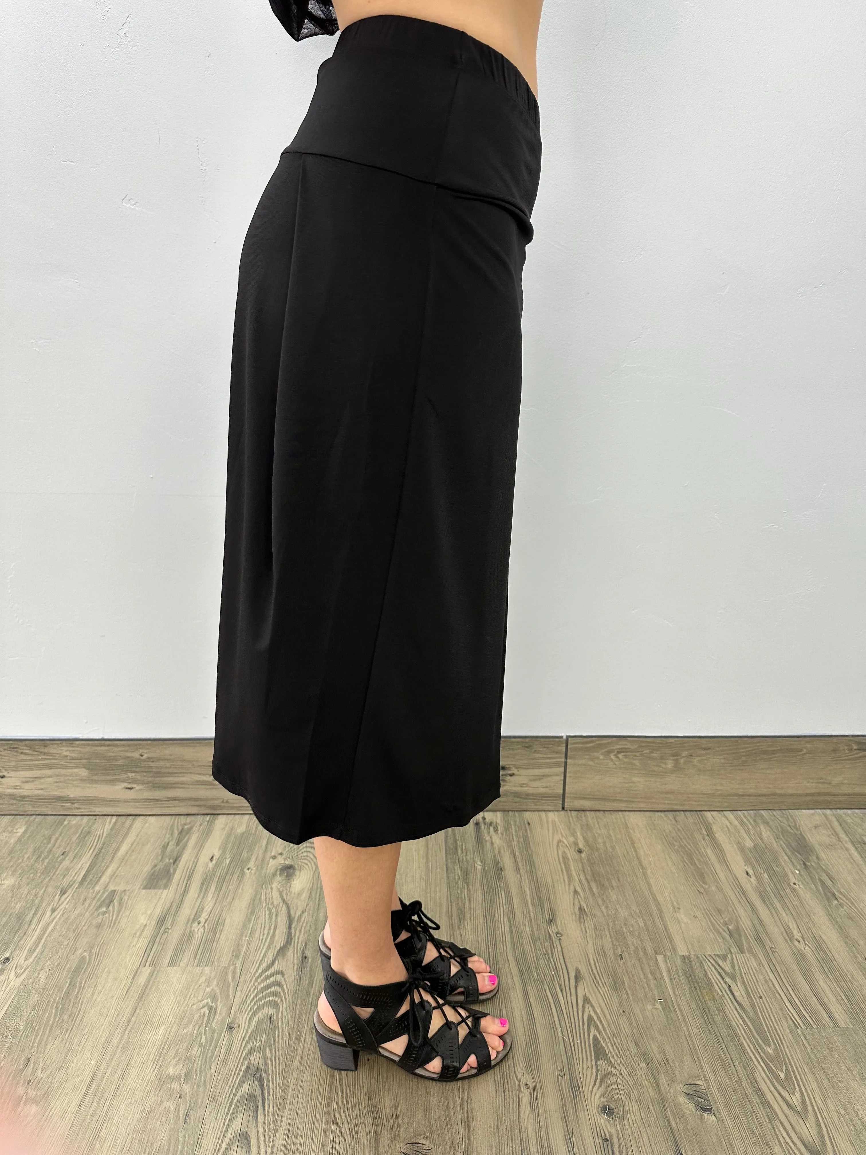 Black Vogue Rock Skirt