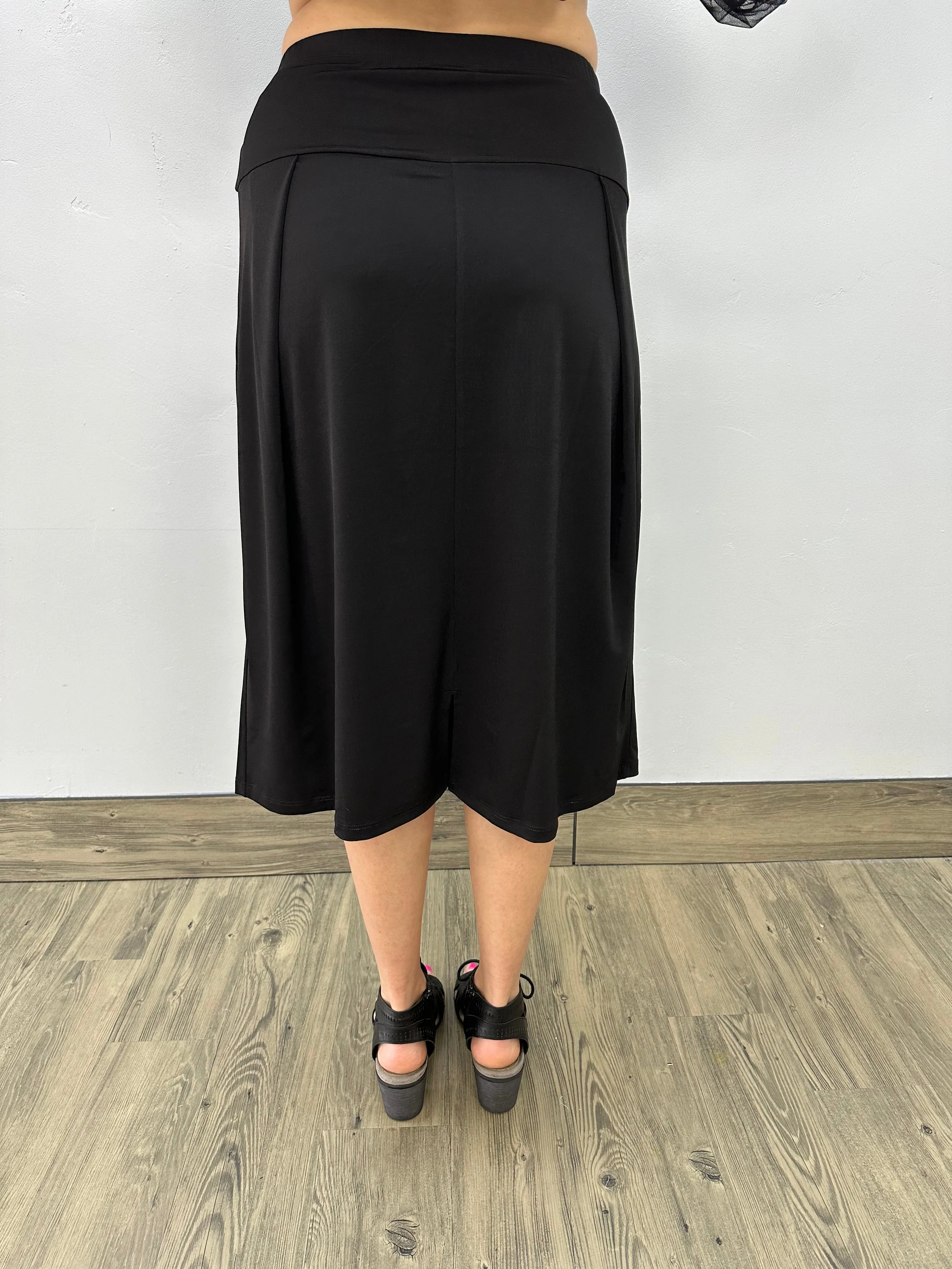Black Vogue Rock Skirt