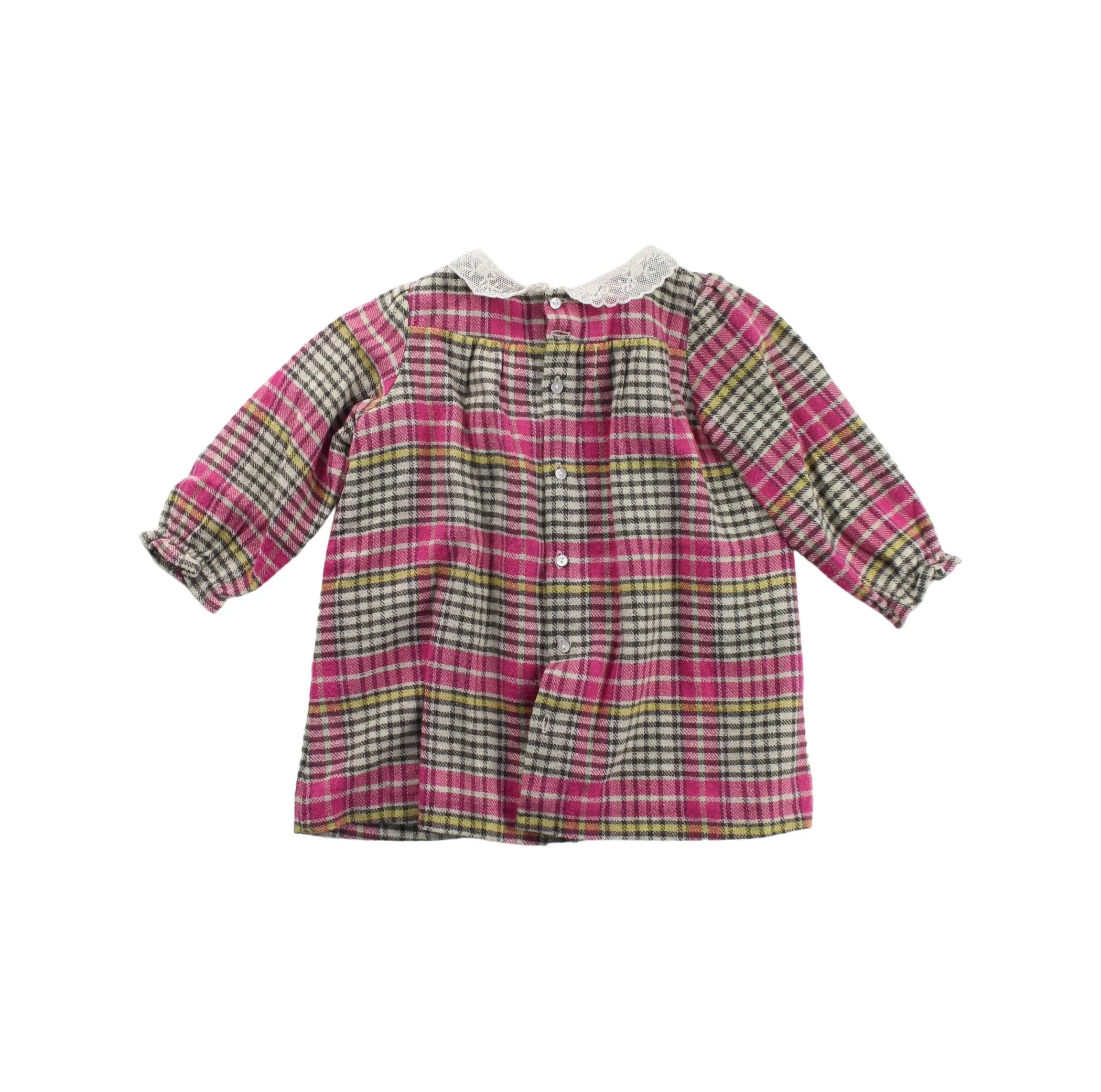 Bonpoint Long Sleeve Dress 6-12M