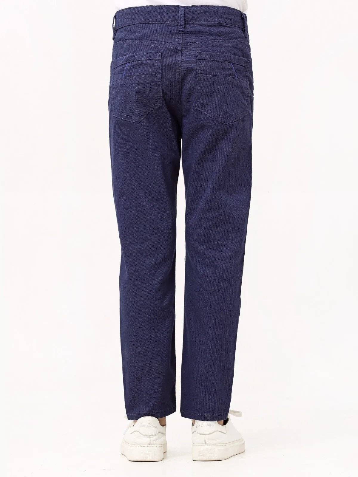 Boy's Royal Blue Chino Pant - EBBCP23-029
