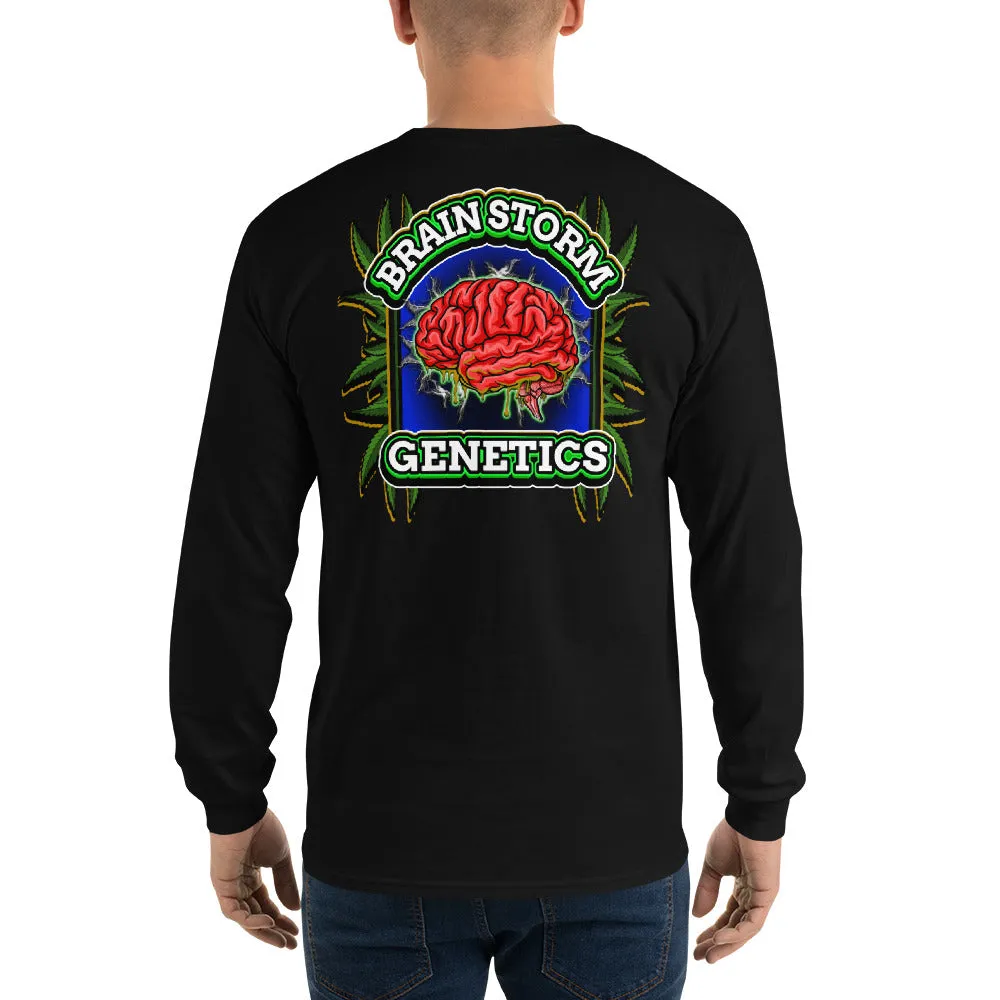 Brainstorm Genetics V2 Men’s Long Tee (Color options available)