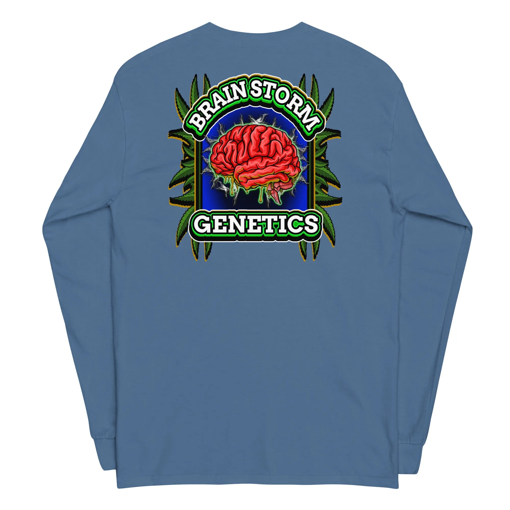 Brainstorm Genetics V2 Men’s Long Tee (Color options available)