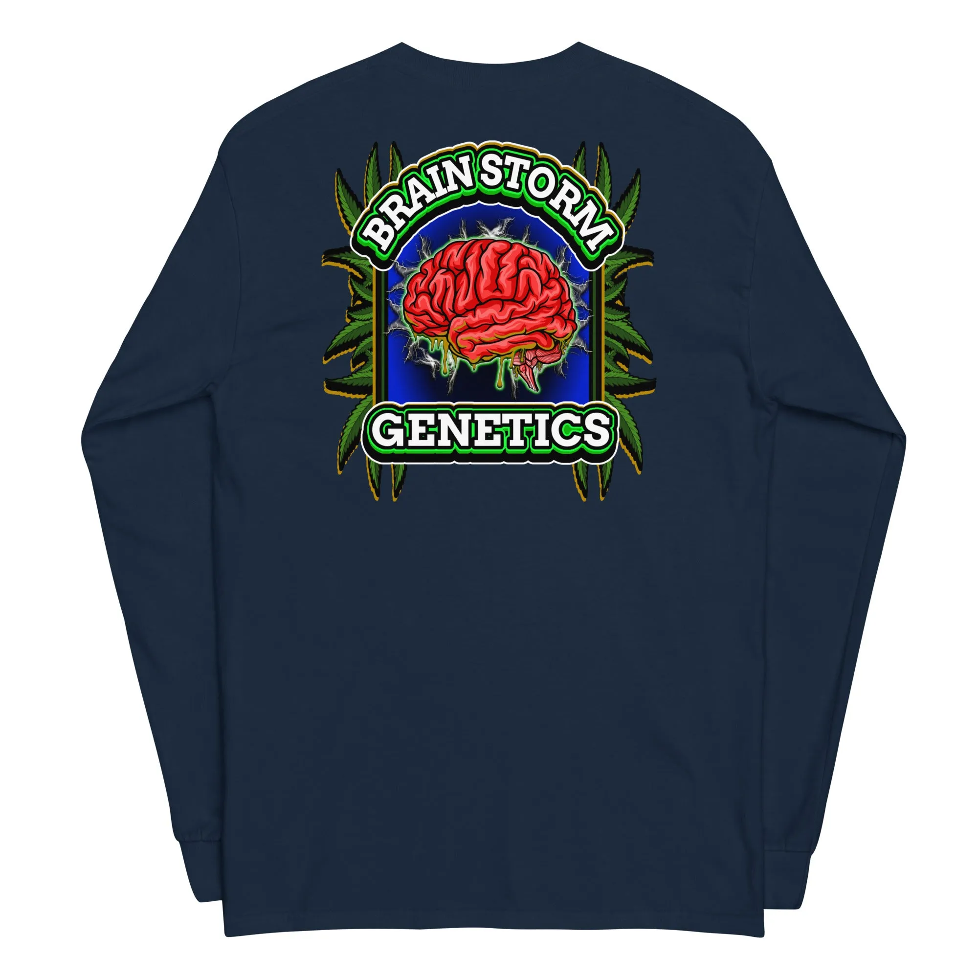 Brainstorm Genetics V2 Men’s Long Tee (Color options available)