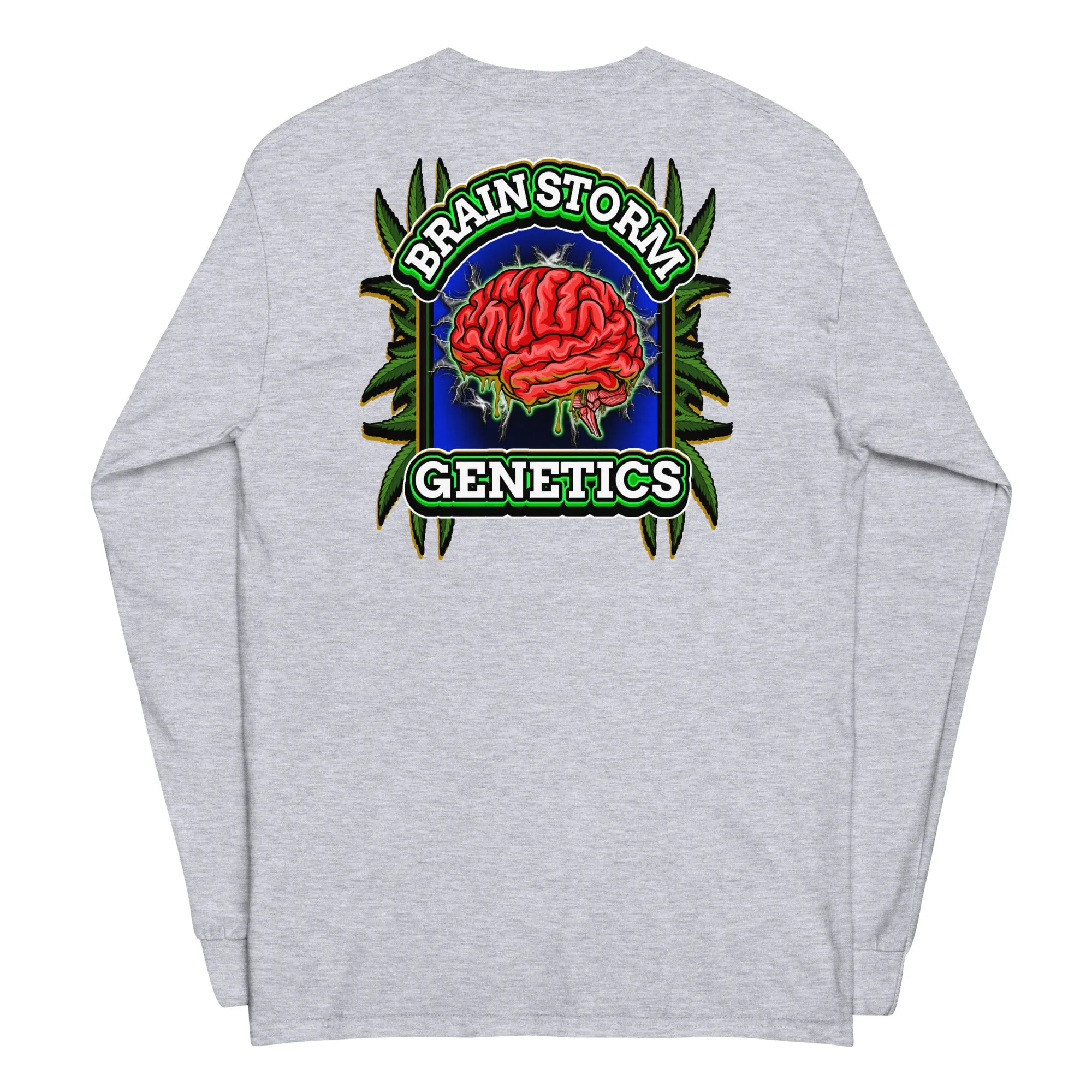 Brainstorm Genetics V2 Men’s Long Tee (Color options available)