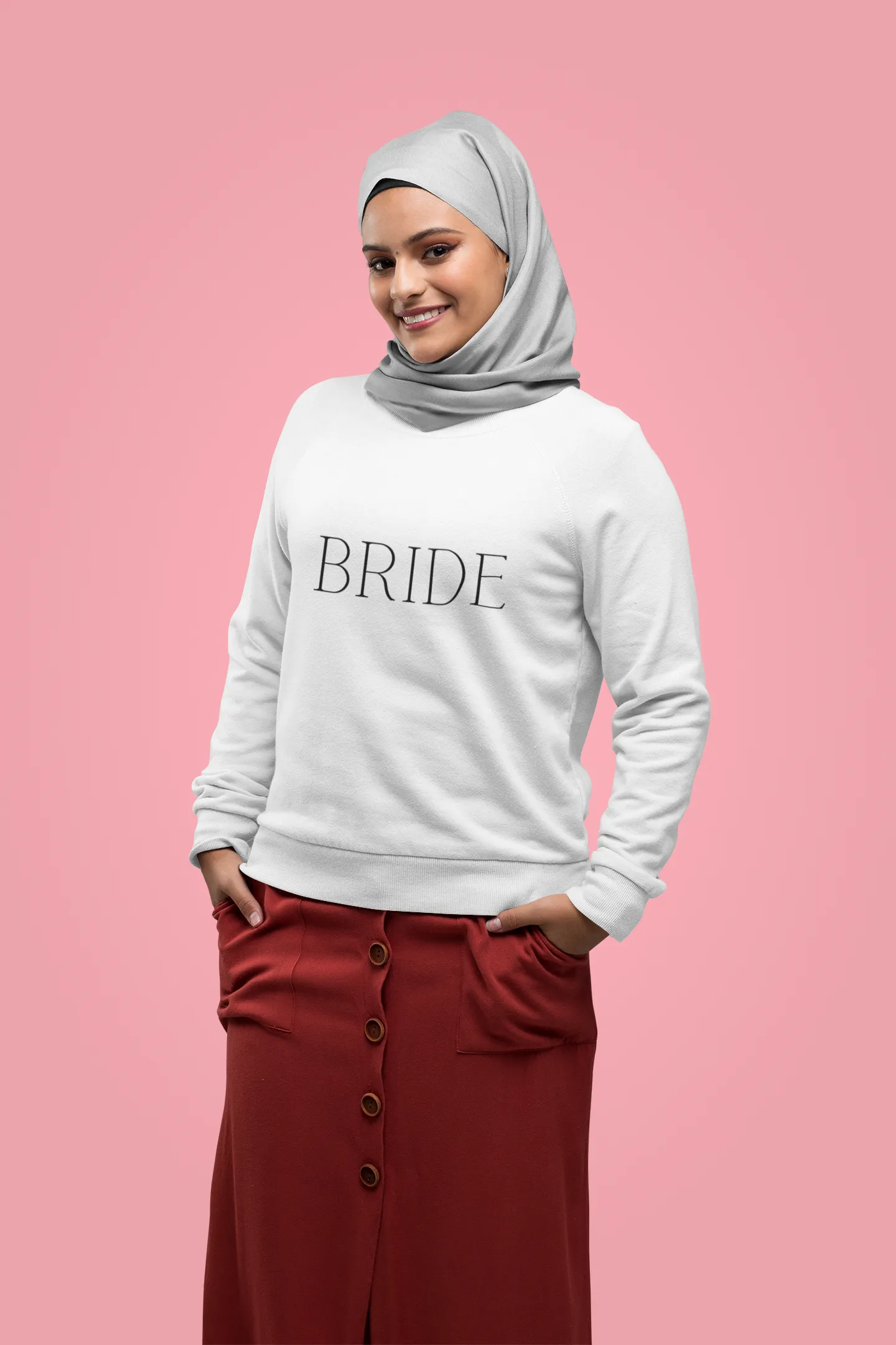 Bride Minimalist Crewneck Sweater