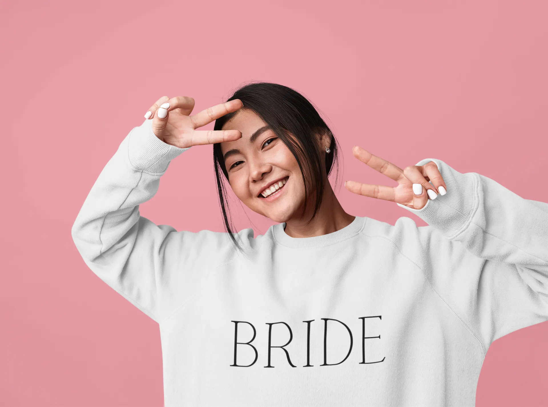 Bride Minimalist Crewneck Sweater