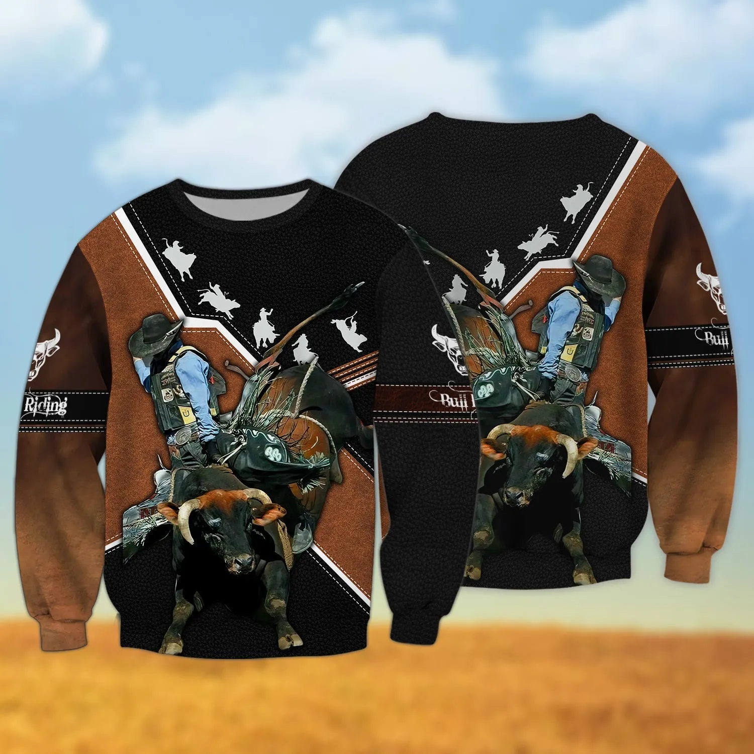 Bull Riding Unisex Hoodie Tattoo, Bull Riding Sweatshirt Bomber For Him, Bull Riding Gifts