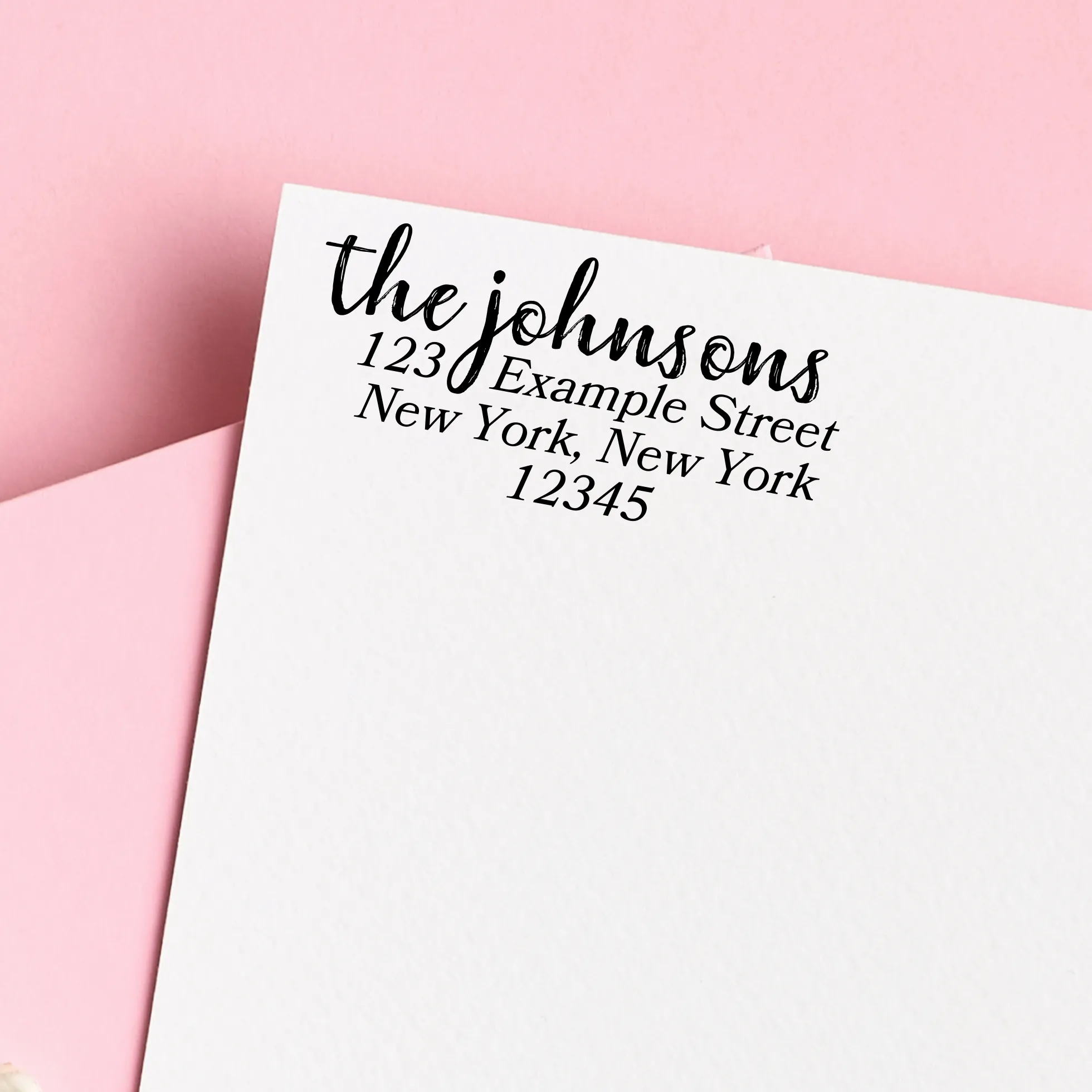 Calligraphy Minimalist Stamp
