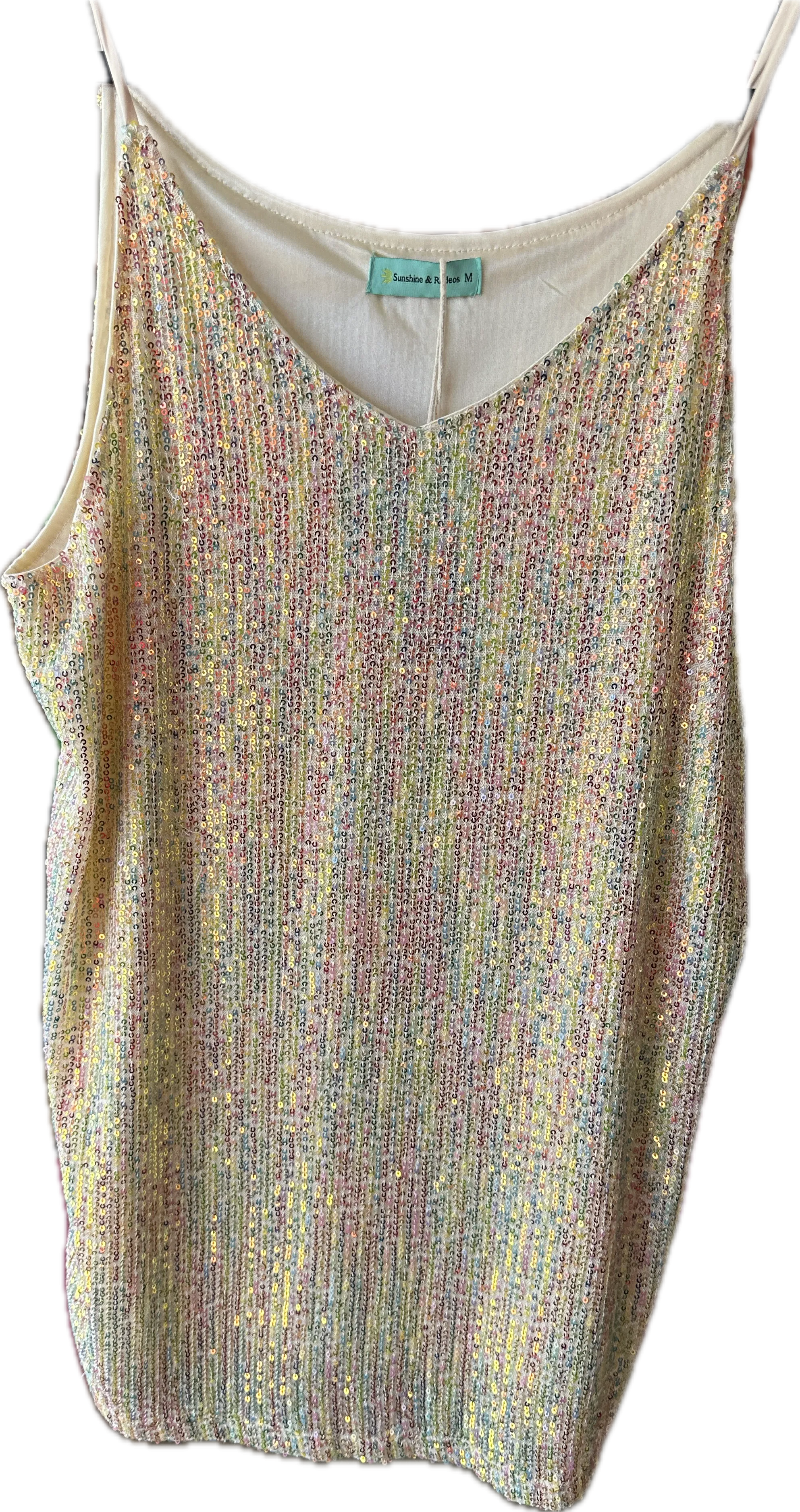 Candy Sequin Top