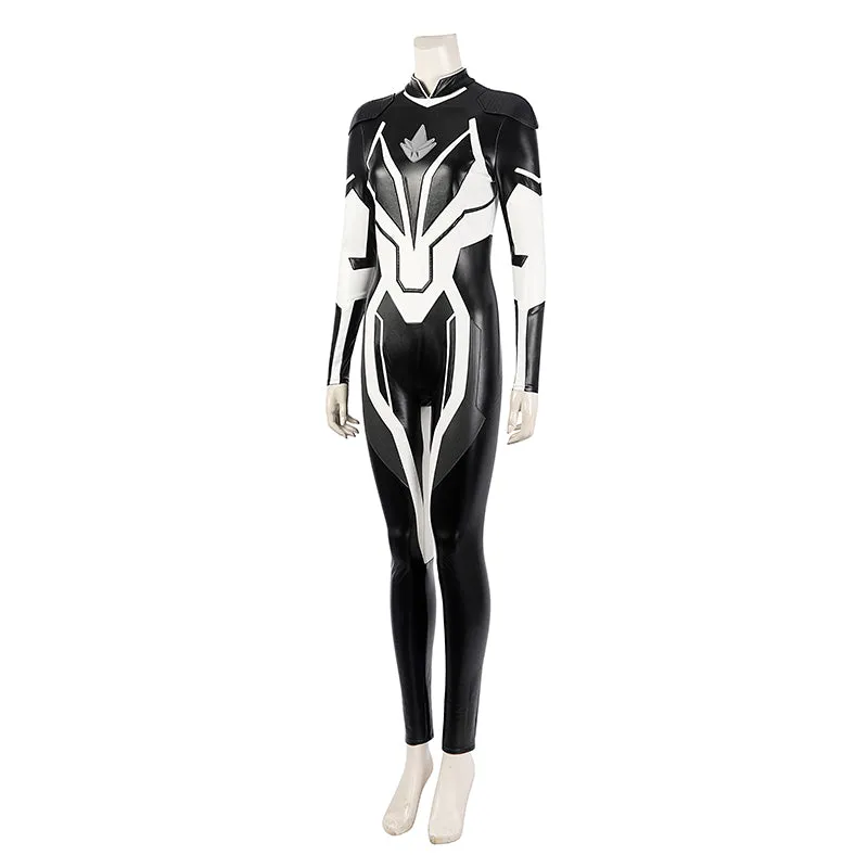 Captain Marvel 2 Monica Rambeau Cosplay Costume Superhero Spectrum Jumpsuit Halloween Outfit