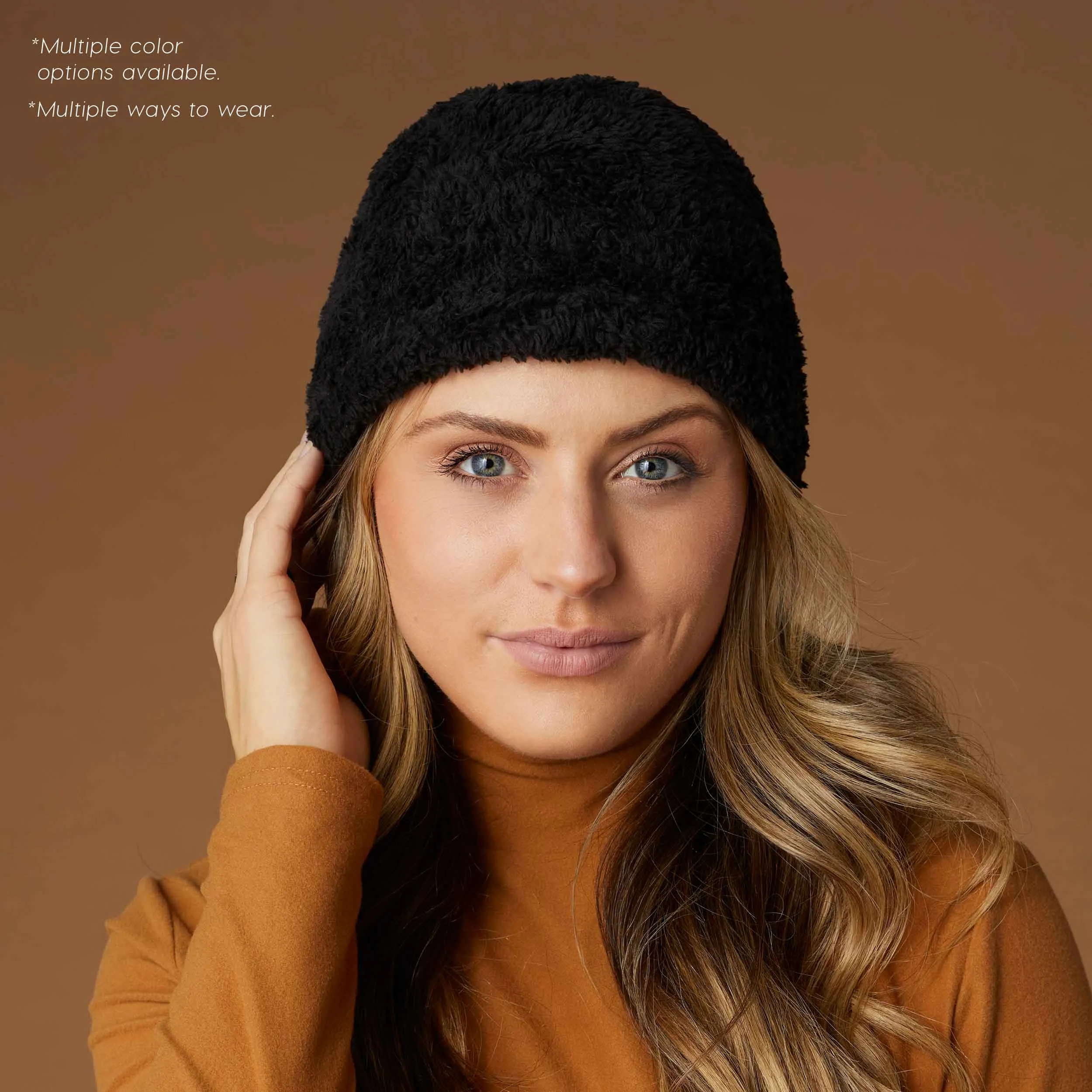 Convertible Snood with Sherpa - Grey