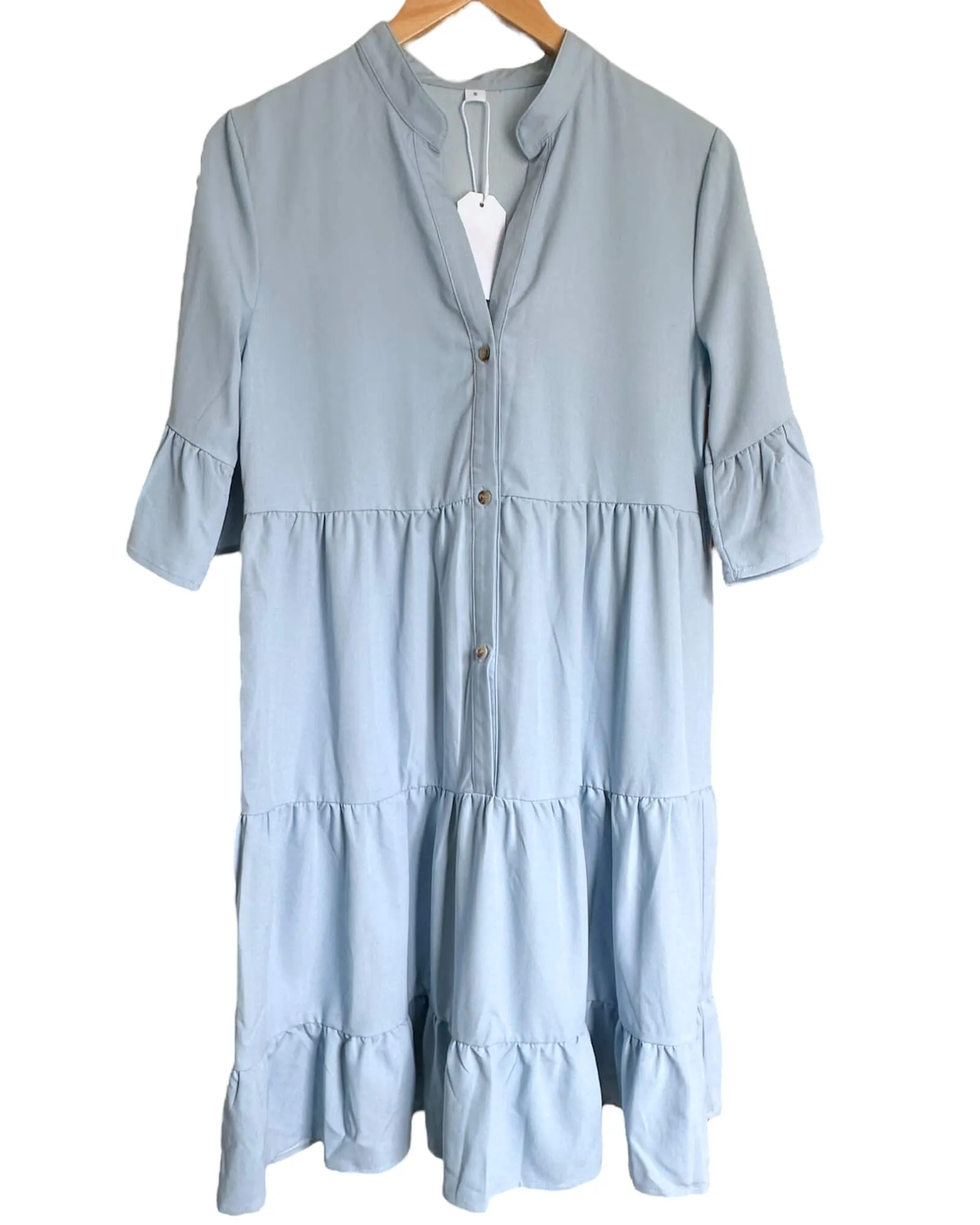 Cool Summer Vista Babydoll Shirt Dress