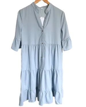 Cool Summer Vista Babydoll Shirt Dress