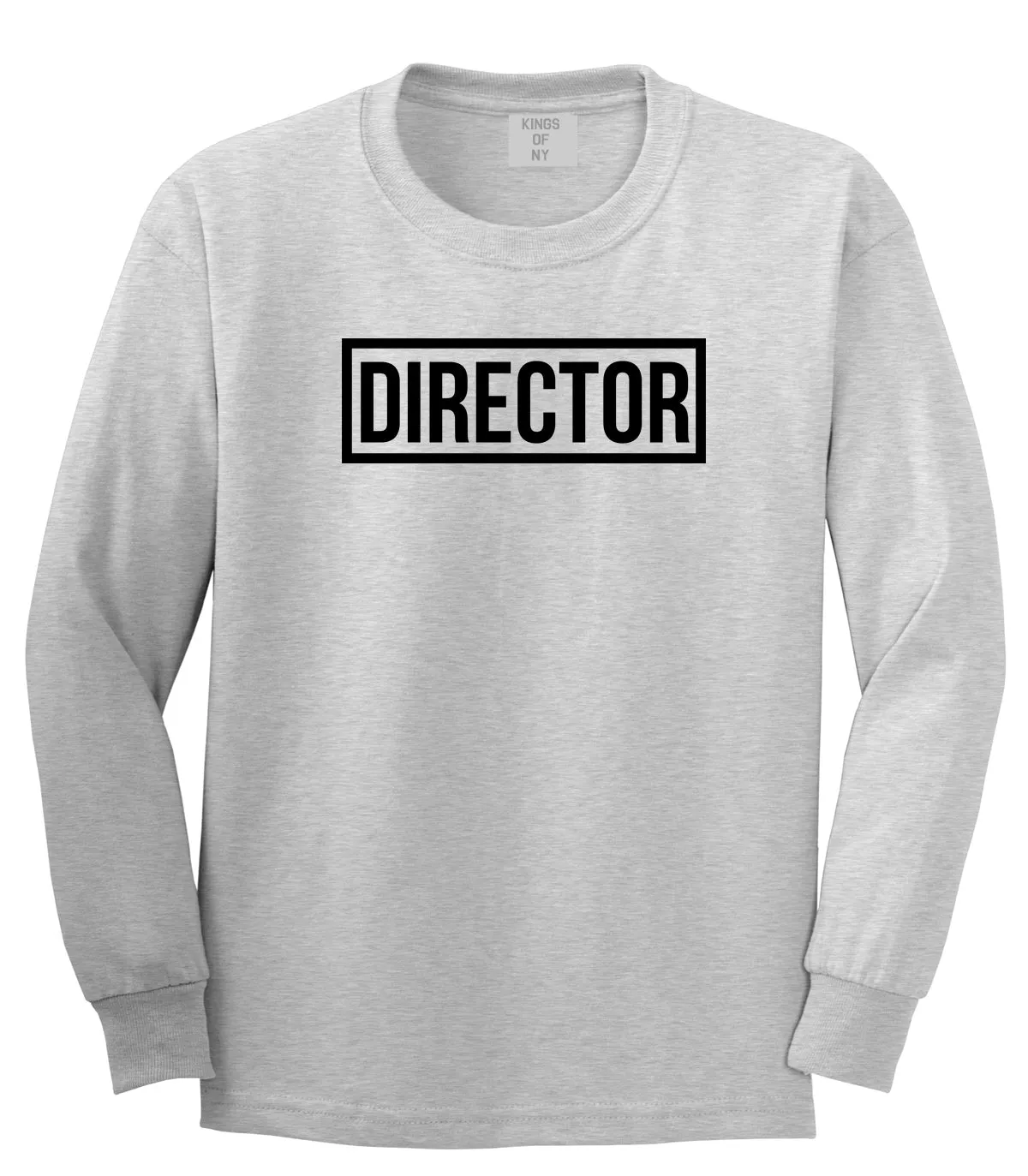 Director Box Mens Long Sleeve T-Shirt