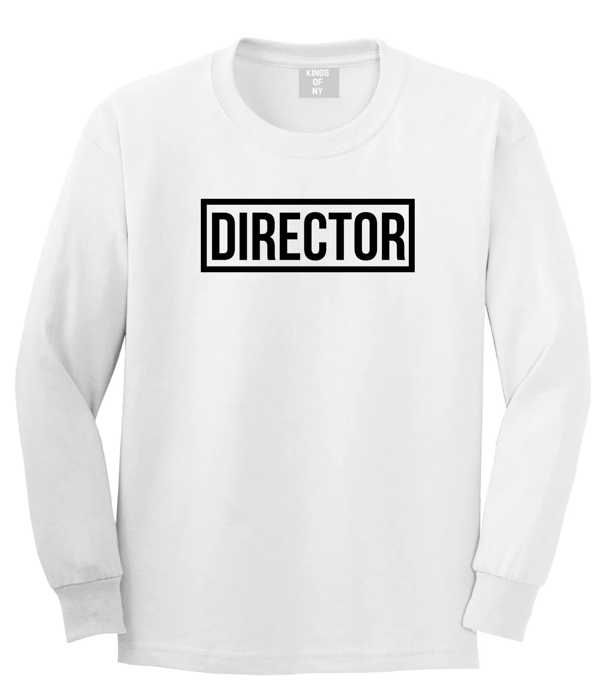 Director Box Mens Long Sleeve T-Shirt
