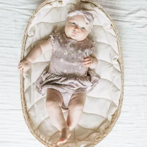 Dress Bodysuit   Headband - Blooming Magic