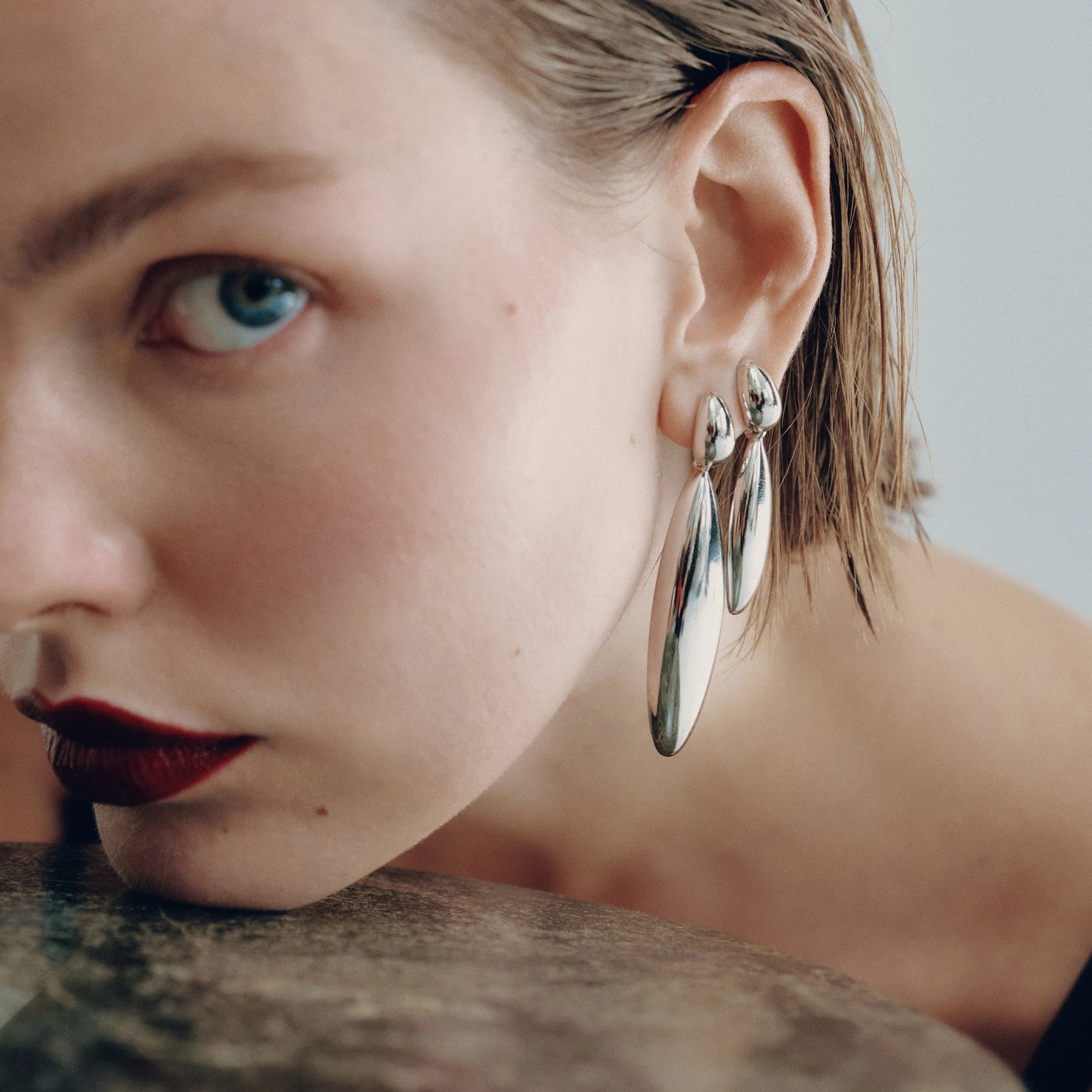 Ember Drops - Small - Silver